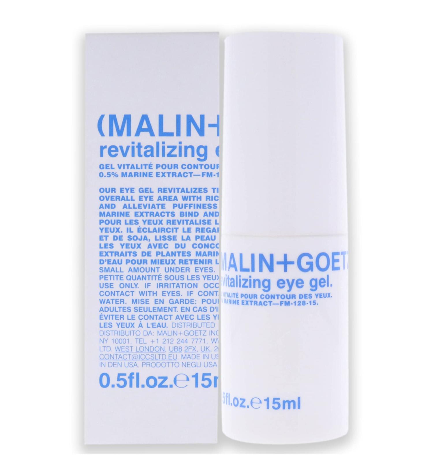 Buy Malin + Goetz Revitalizing Eye Gel for Women - 0.5 oz | Best Eye Gel for Refreshing & Revitalizing | International Shipping Available - Buy Online on GoSupps.com