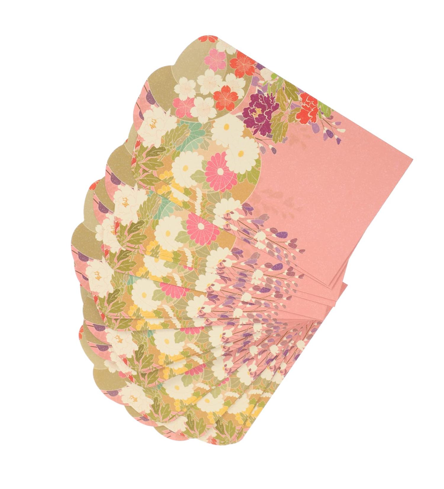 CAXUSD 30Pcs Japanese Style Small red Envelope hongbao 2022 Decorative Money Bag Festival Gift Money Envelope Flower Wedding Envelope red envelopes Hong bao Small Envelope Paper Delicate Pink 12X8CM - Buy Online on GoSupps.com