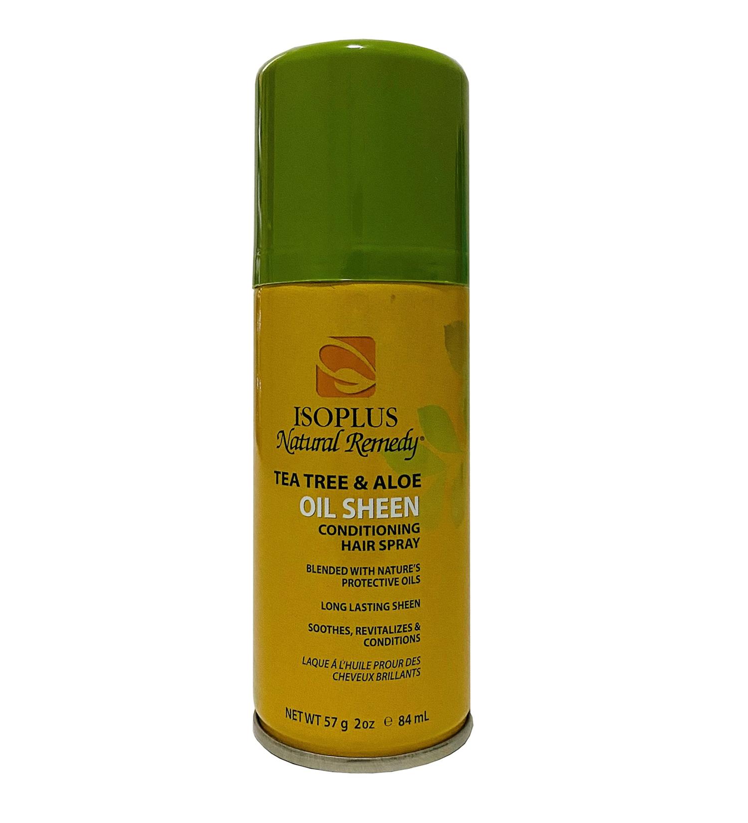 Isoplus Natural Remedy Tea Tree Shine Spray 2 Oz. - Buy Online on GoSupps.com