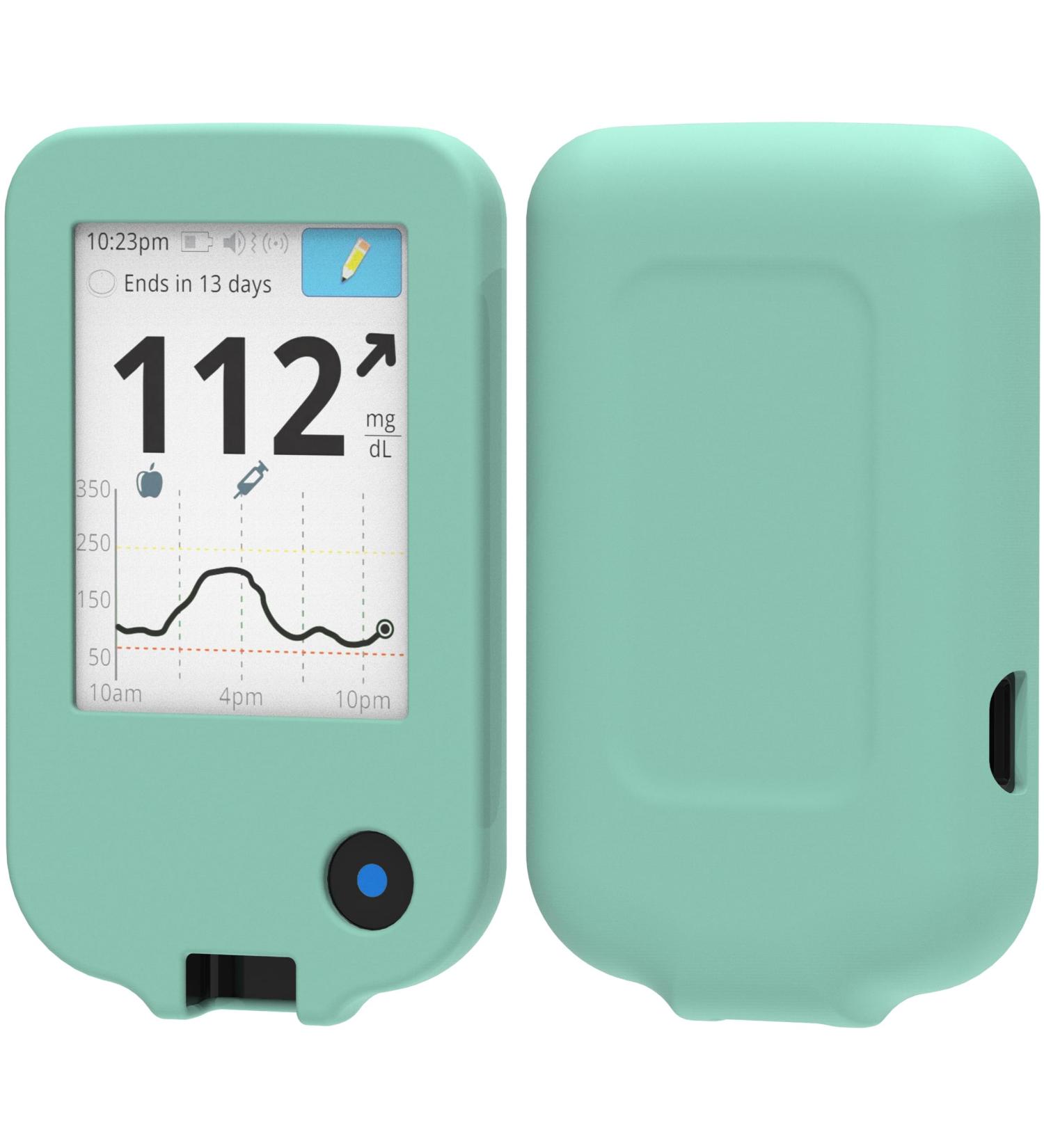 Buy Foto-Kontor Case for Abbott Freestyle Libre 3 - Lightweight Green Silicone Protective Case - Buy Online on GoSupps.com
