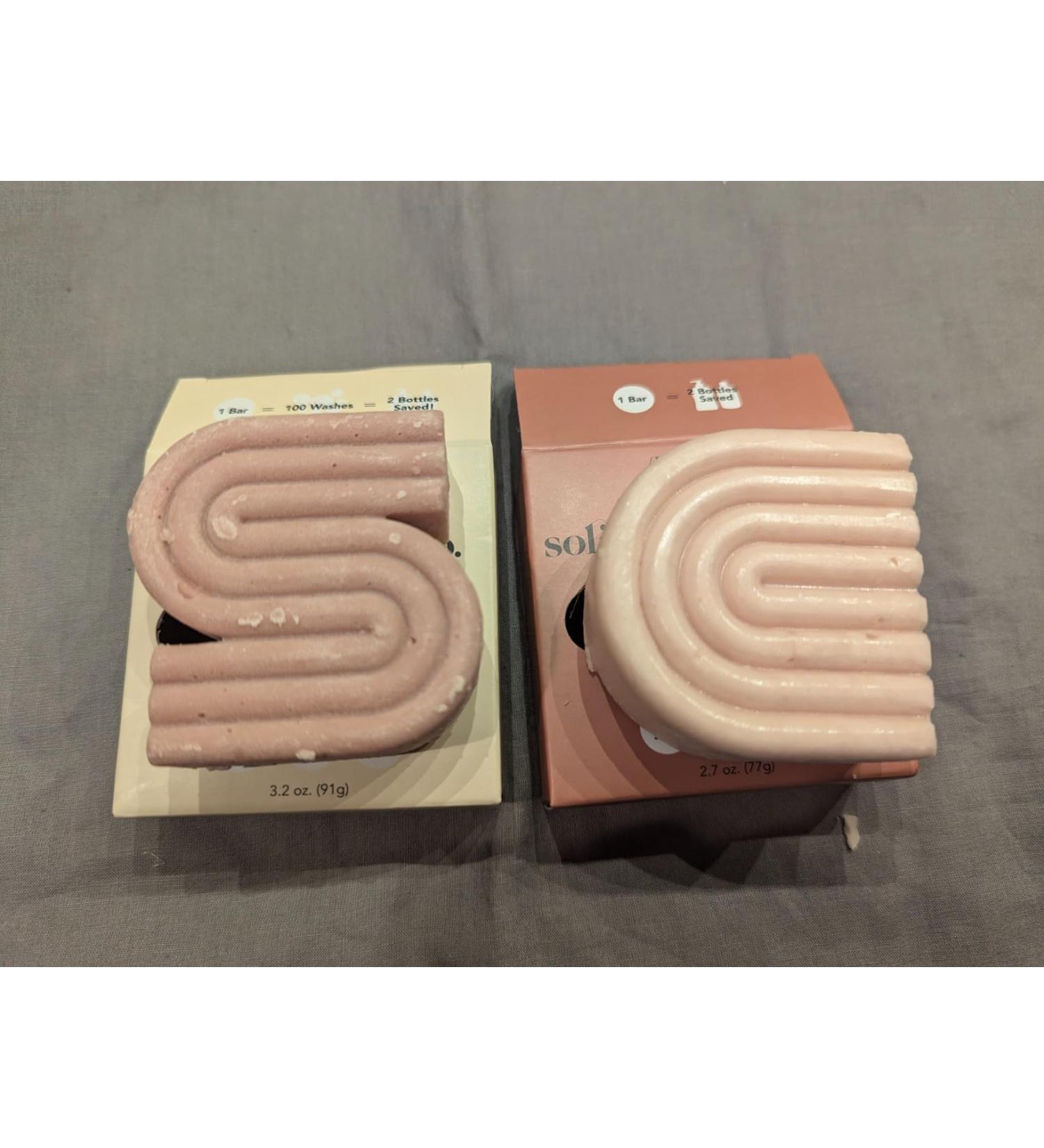 Castor Oil Shampoo and Conditioner Bar for Hair Growth | Made in US | for Dull & Dry Hair| Castor Oil Shampoo Bar & Conditioner Soap | Strengthens Hair | Paraben Free 2pc Set