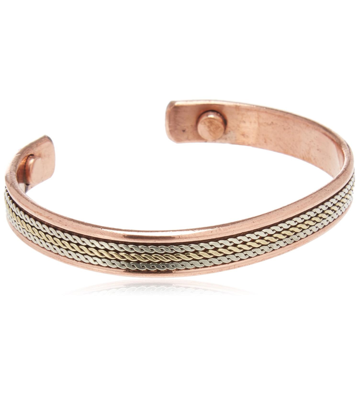 COPPER MAGNETIC BRACELETS Divergent Copper Magnetic Bracelet 0.02 Pound