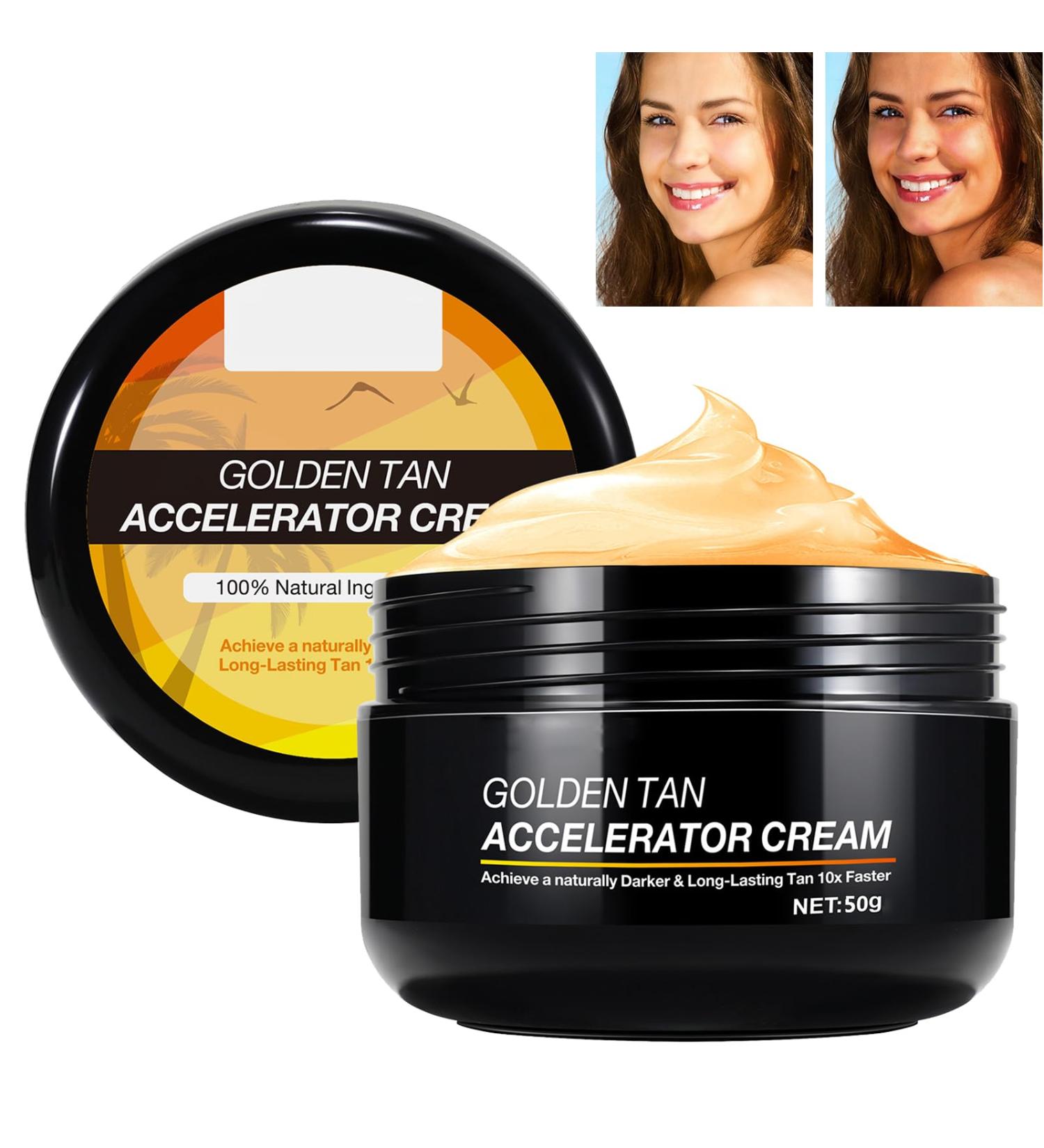Luxury Intensive Tanning Gel Sunbed Tanning Accelerator Luxe Gel Sunbed Tanning Accelerator Cream Premium Sunbed Cream Fast Tanning Sunbed Cream Tanning Cream for Sunbeds Achieve a Natural Tan Skin - Buy Online on GoSupps.com