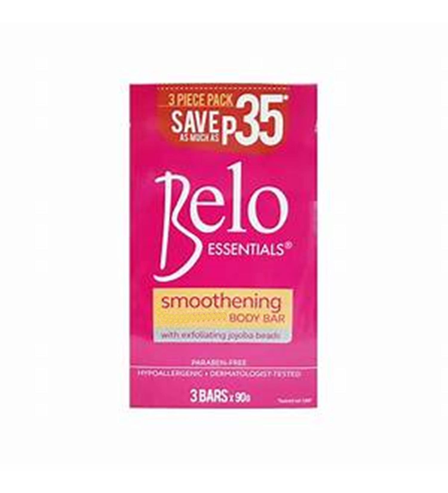 Belo Essentials Smoothening Body Bar  3 x 90g