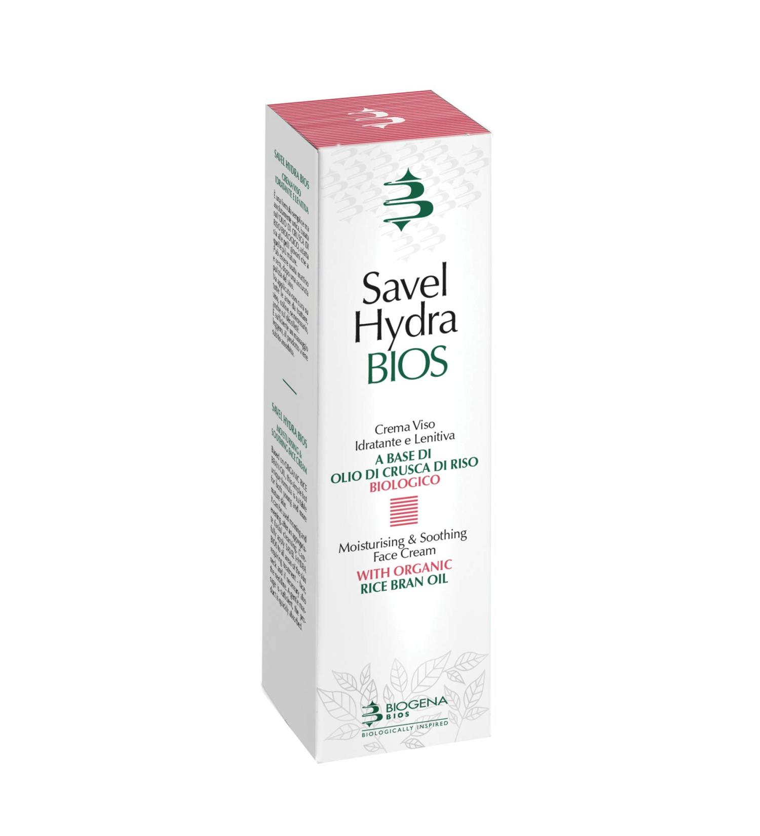 Savel Hydra Bios - moisturizing & soothing face cream 60 Ml