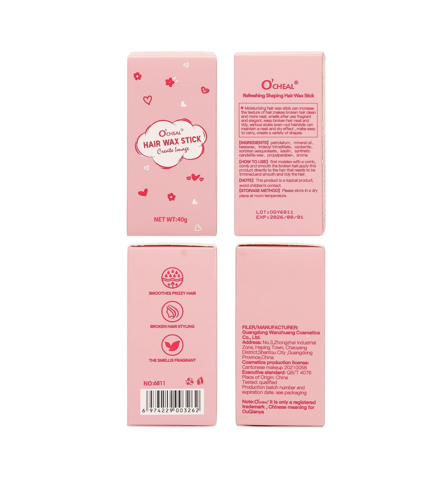 Hair Styling Tool Kit with Shatter Cream Wax Stick & Anti-Fury Gel 1 Ounce (Pack of 1) Off White - Buy Online on GoSupps.com