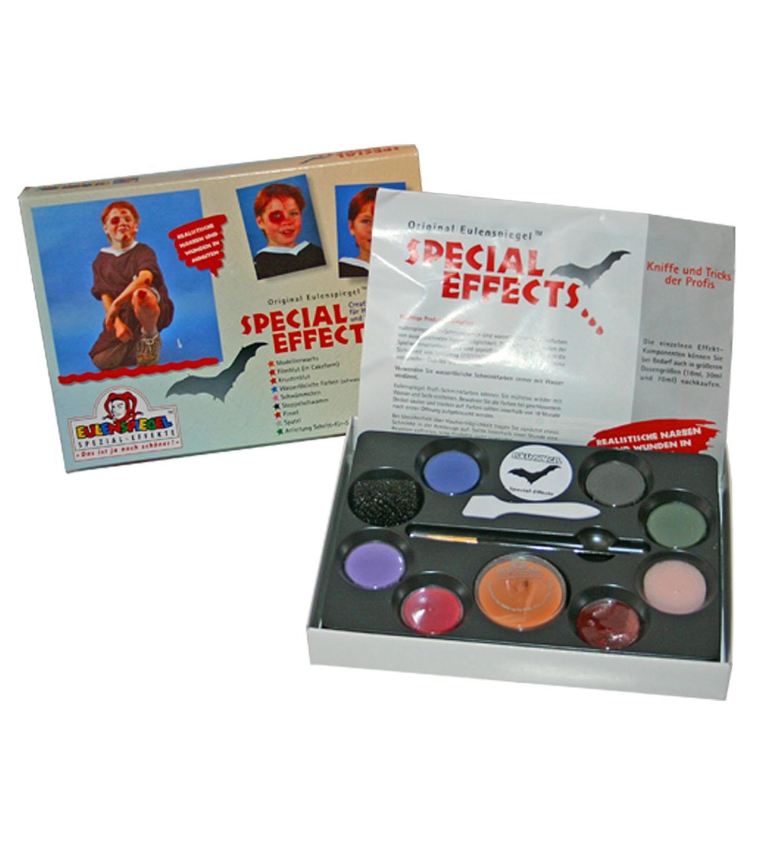 Eulenspiegel 450109 Special Effects Make-Up Palette | Perfect for Halloween Carnival & Theme Parties - International Shipping Available - Buy Online on GoSupps.com
