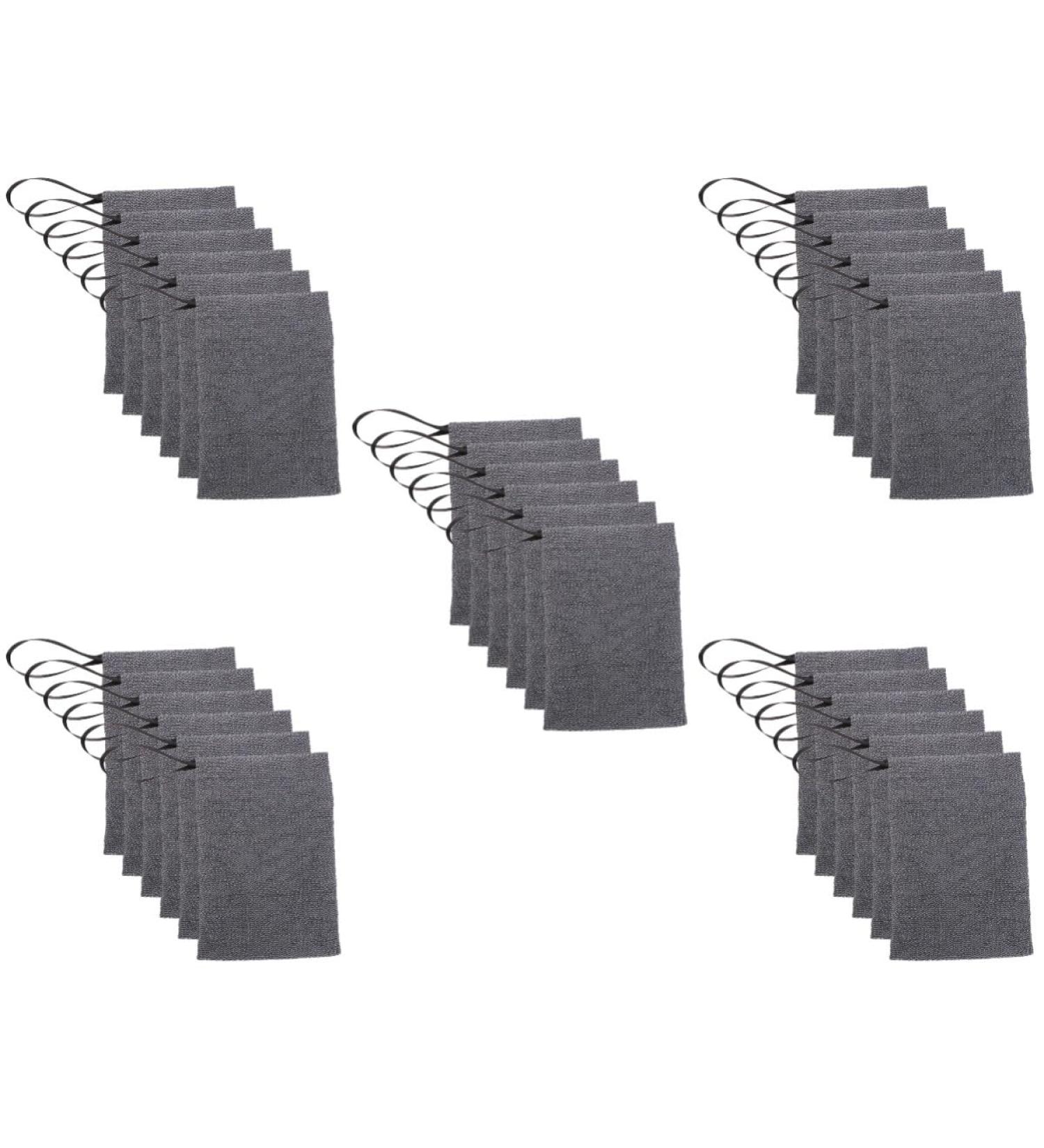 HAPINARY 30 Pcs Soap Bag Travel Soap Keeper Soap Foaming Pouch Bath Soap Liquid Soap Pouches Soaps Nylon Grey - Buy Online on GoSupps.com