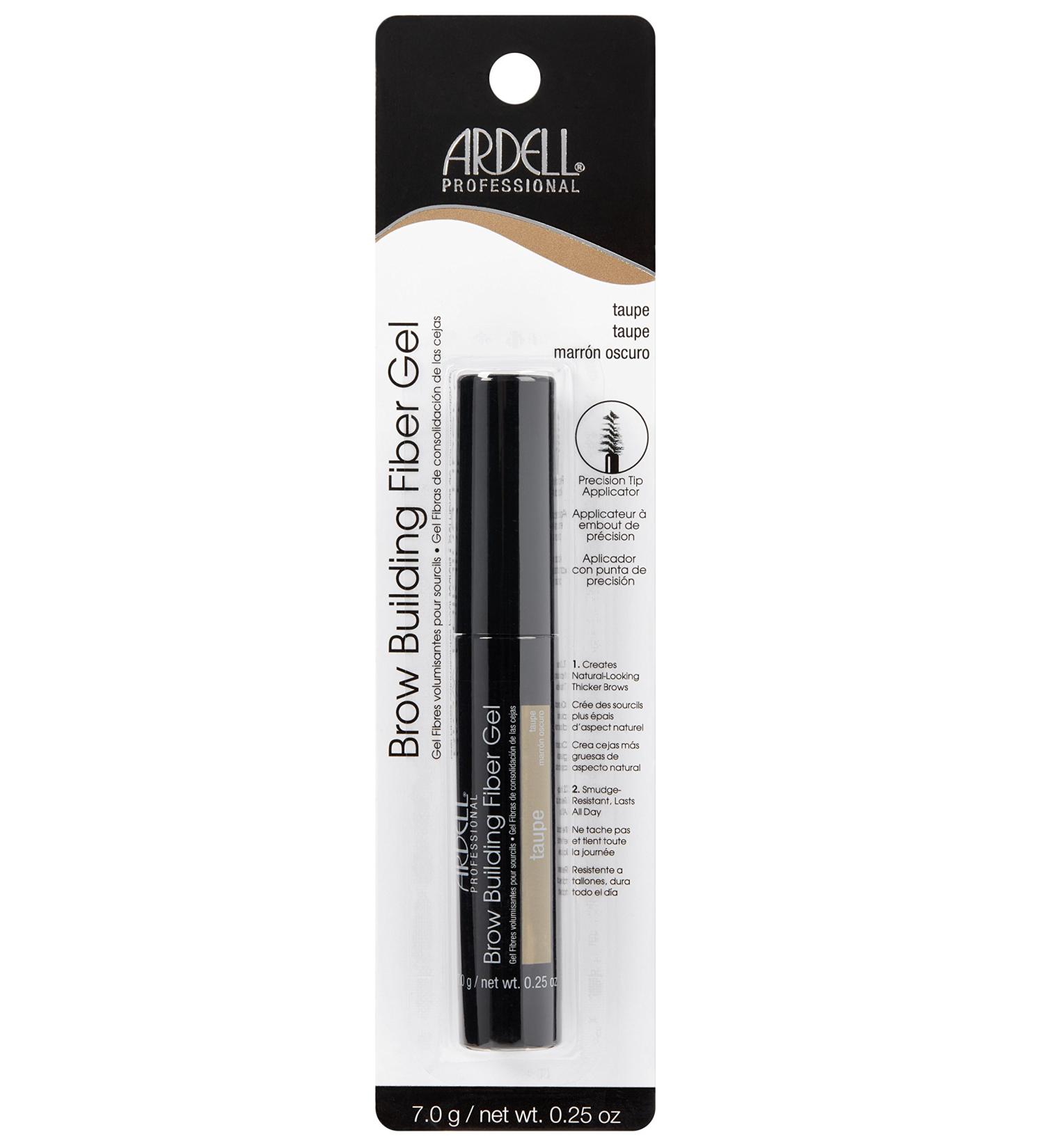 Ardell Brow Building Fiber Gel Taupe 0.25 Ounce - Long-Lasting Eyebrow Enhancer - Buy Online on GoSupps.com