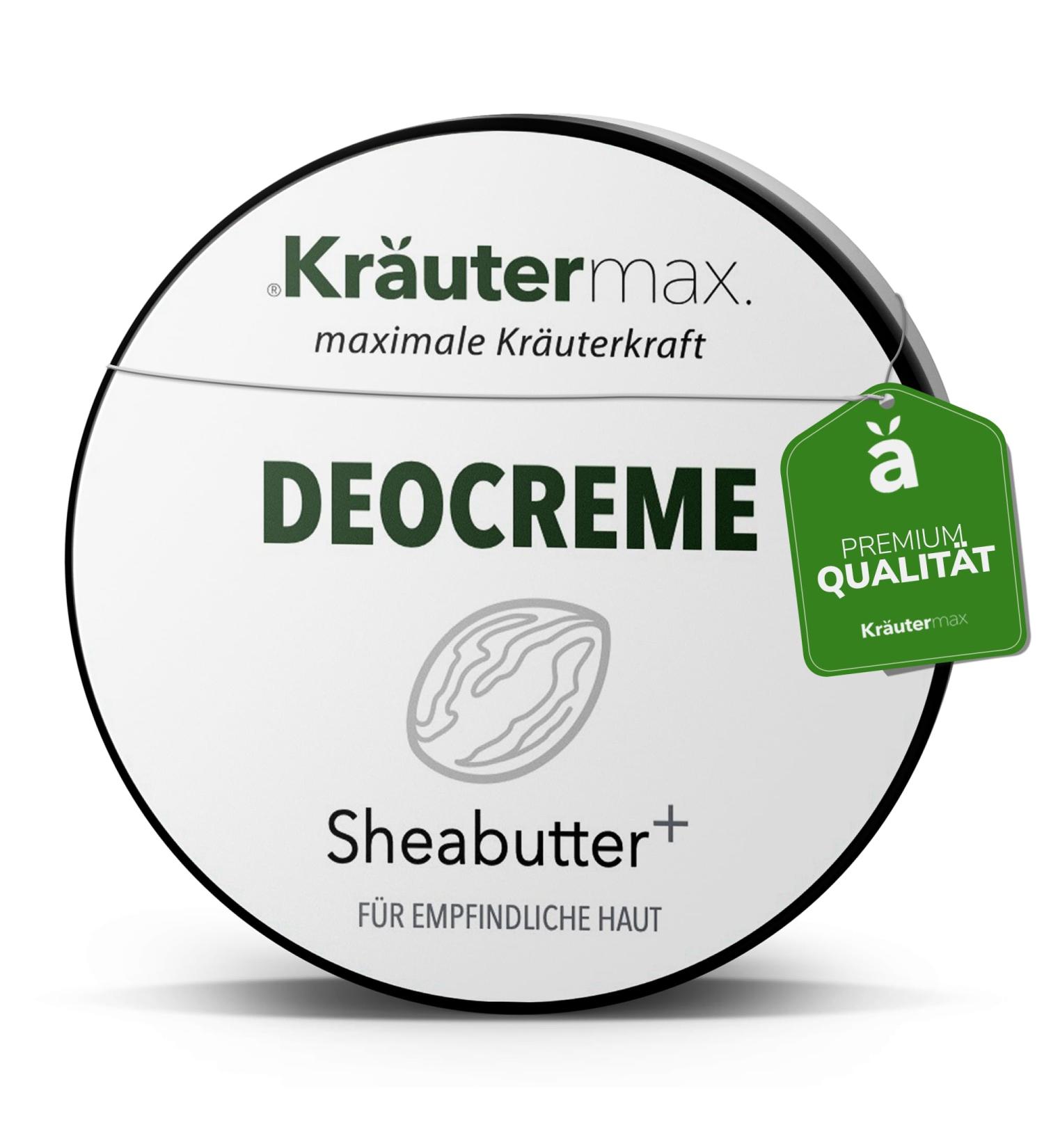 Shea Butter Deodorant Natural Cosmetic Deodorant Creamy Shea Butter Care 1 x 40 ml - Buy Online on GoSupps.com