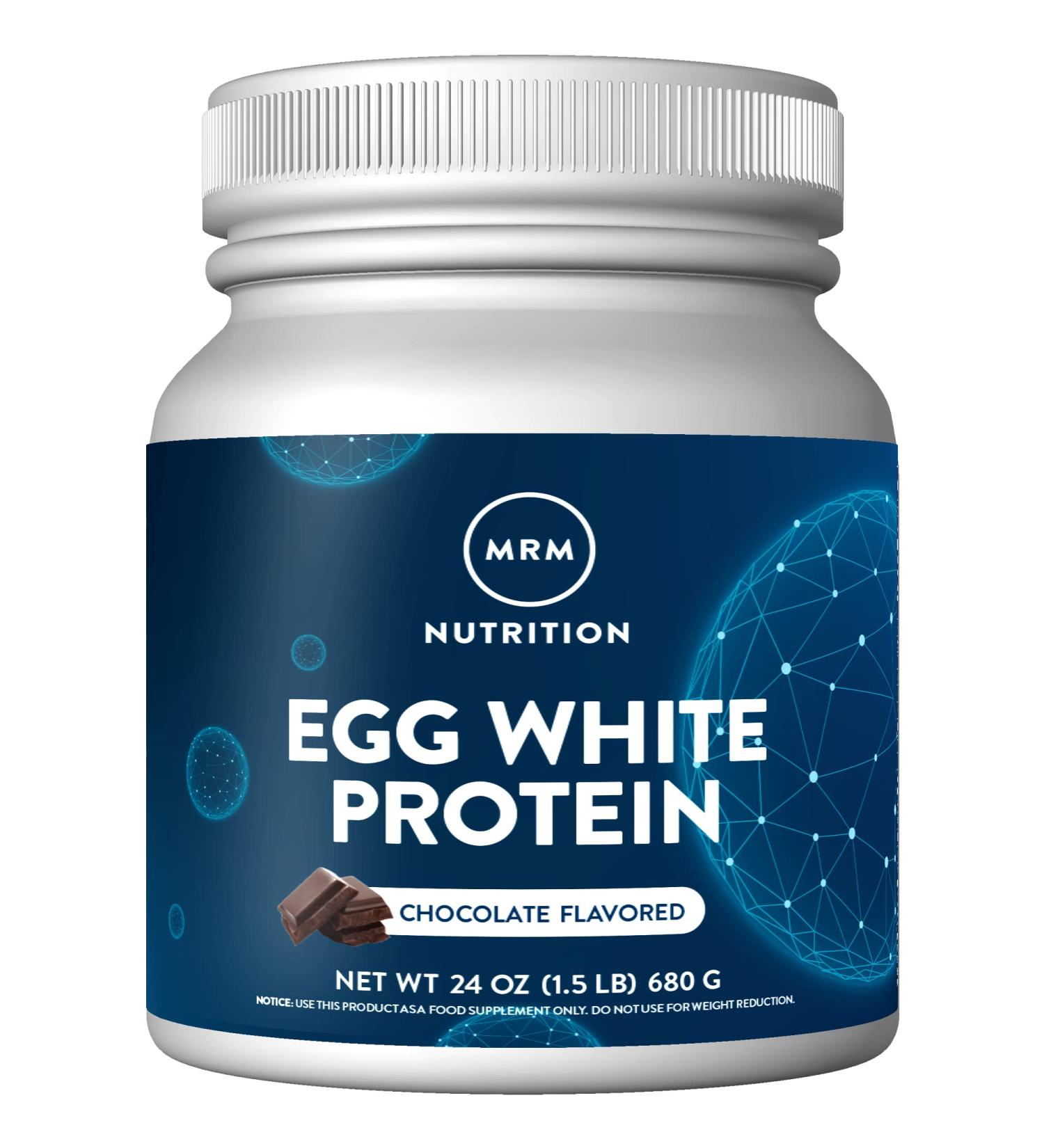 MRM Egg White Protein Chocolate 1.5 lbs - High-Quality Protein Source for Fitness - Buy Online on GoSupps.com