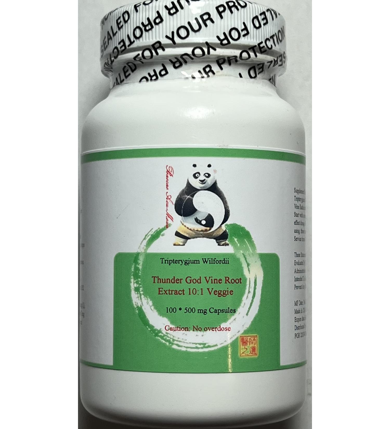 Tripterygium Wilfordii Thunder God Vine Root 500mg Vegi-Capsules 50g by Baicao - 10:1 Granules - Buy Online on GoSupps.com
