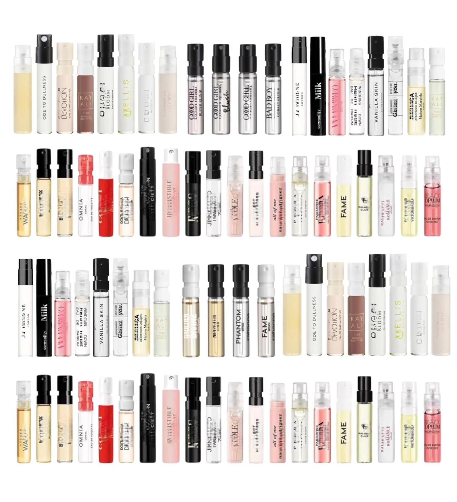 5 Piece Designer Fragrance Samples Women's Designer Fragrance Sampler Collection Luxury High-End Perfume Vials for Women  - Buy Online on GoSupps.com