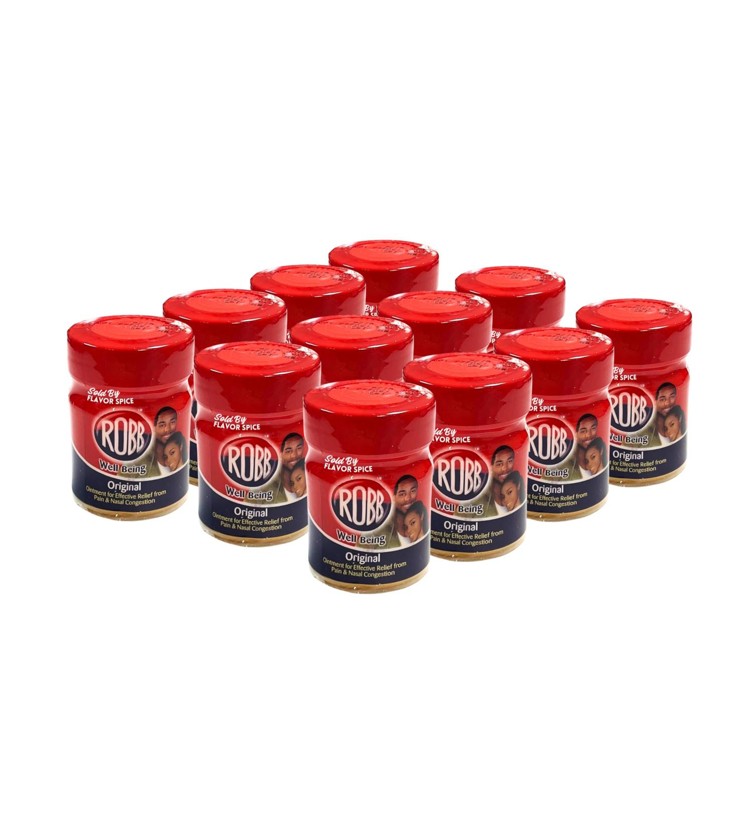 Robb menthol balm (12 Jars)