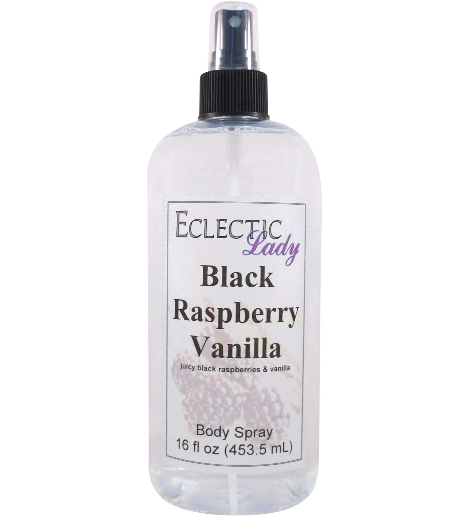 Black Raspberry Vanilla Body Spray (Double Strength) 16 ounces Body Mist for Women with Clean Light & Gentle Fragrance Long Lasting Perfume with Comforting Scent for Men & Women Cologne with 16 Fluid Ounces (Double Strength) - Buy Online on GoSupps.com
