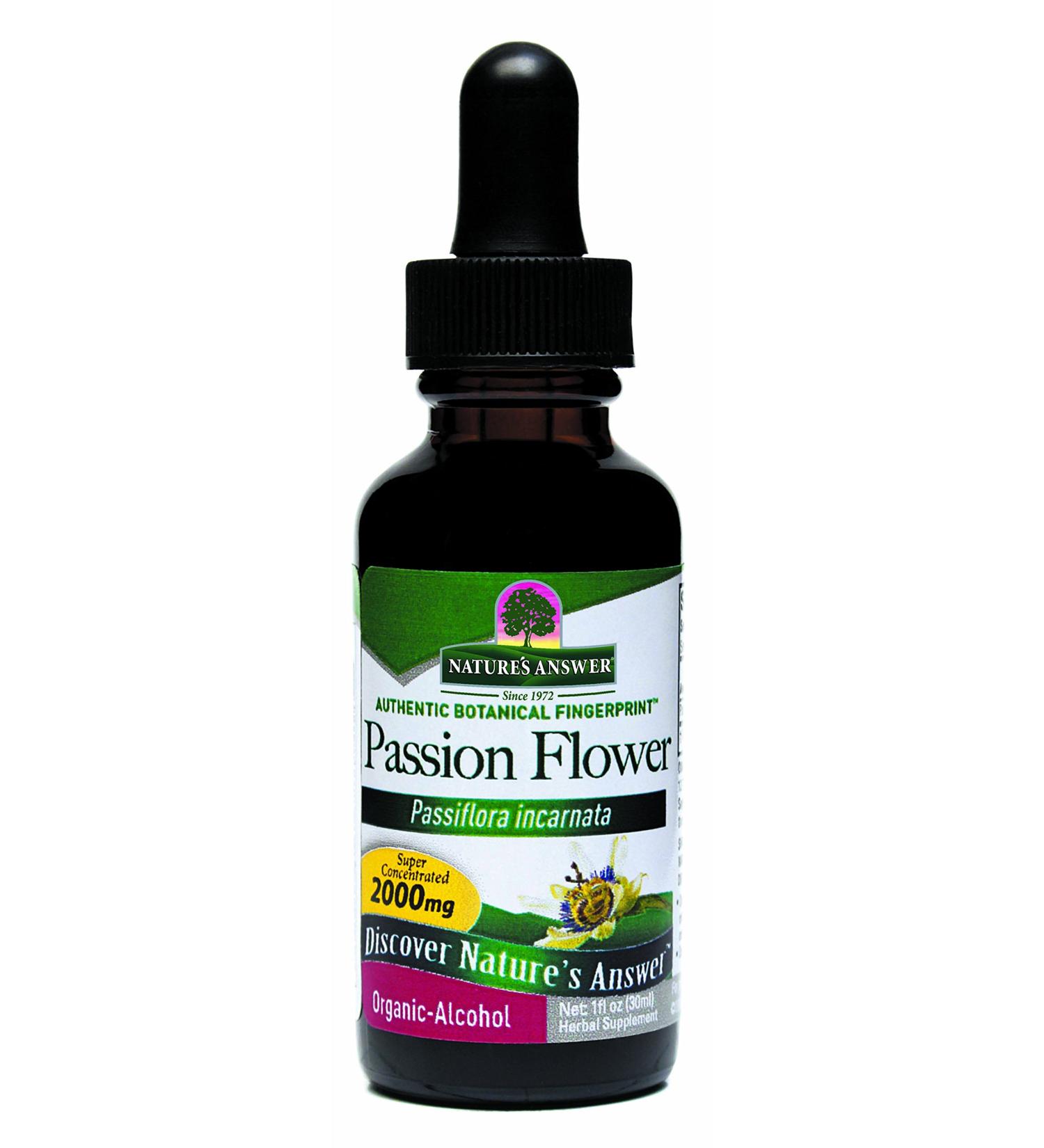 Nature's Answer Passion Flower Alcohol Free 1oz