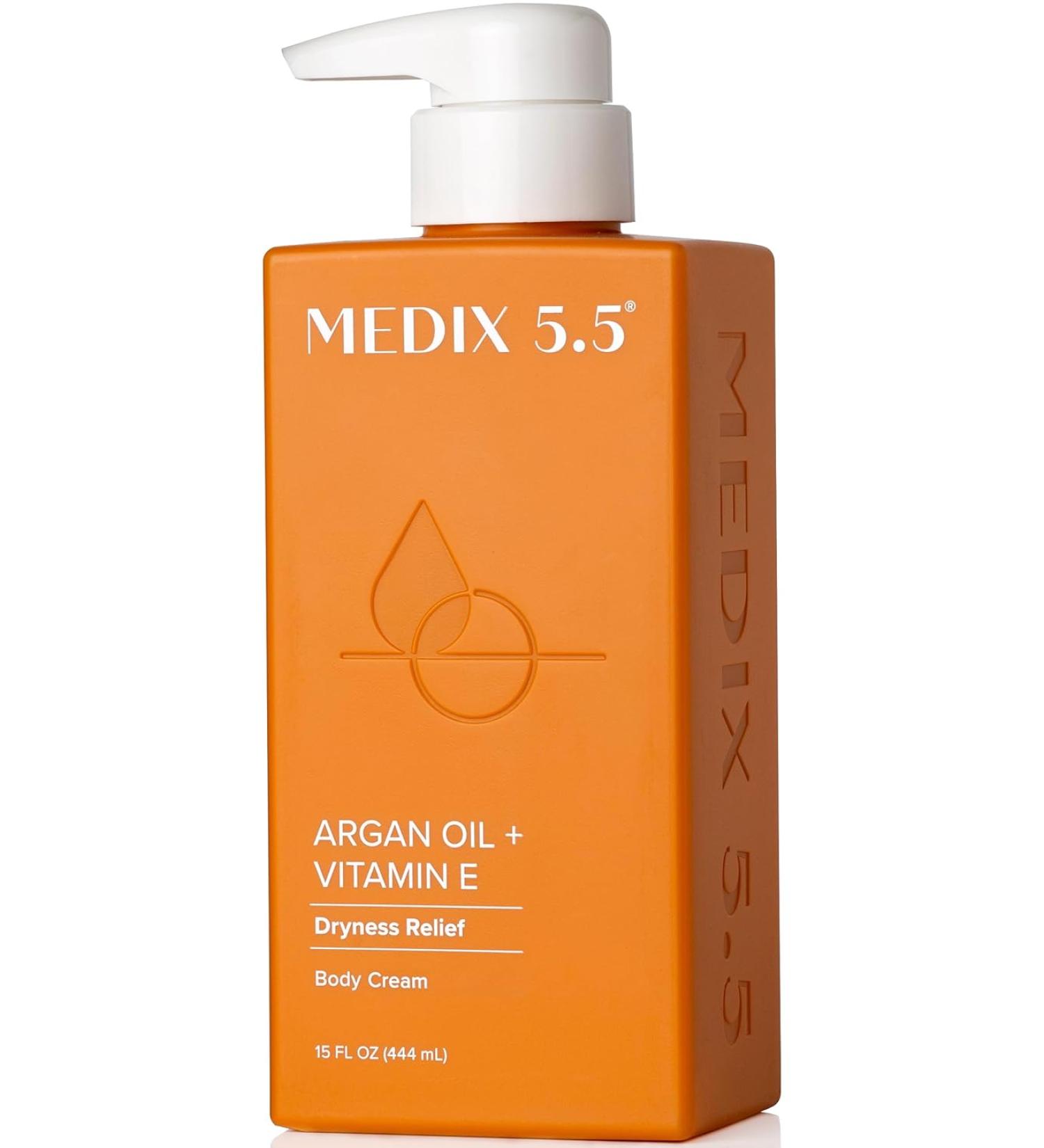 Medix 5.5 Argan Oil & 24K Gold Age Rewind Cream - 15 Fl Oz | Anti-Aging Moisturizer - Buy Online on GoSupps.com