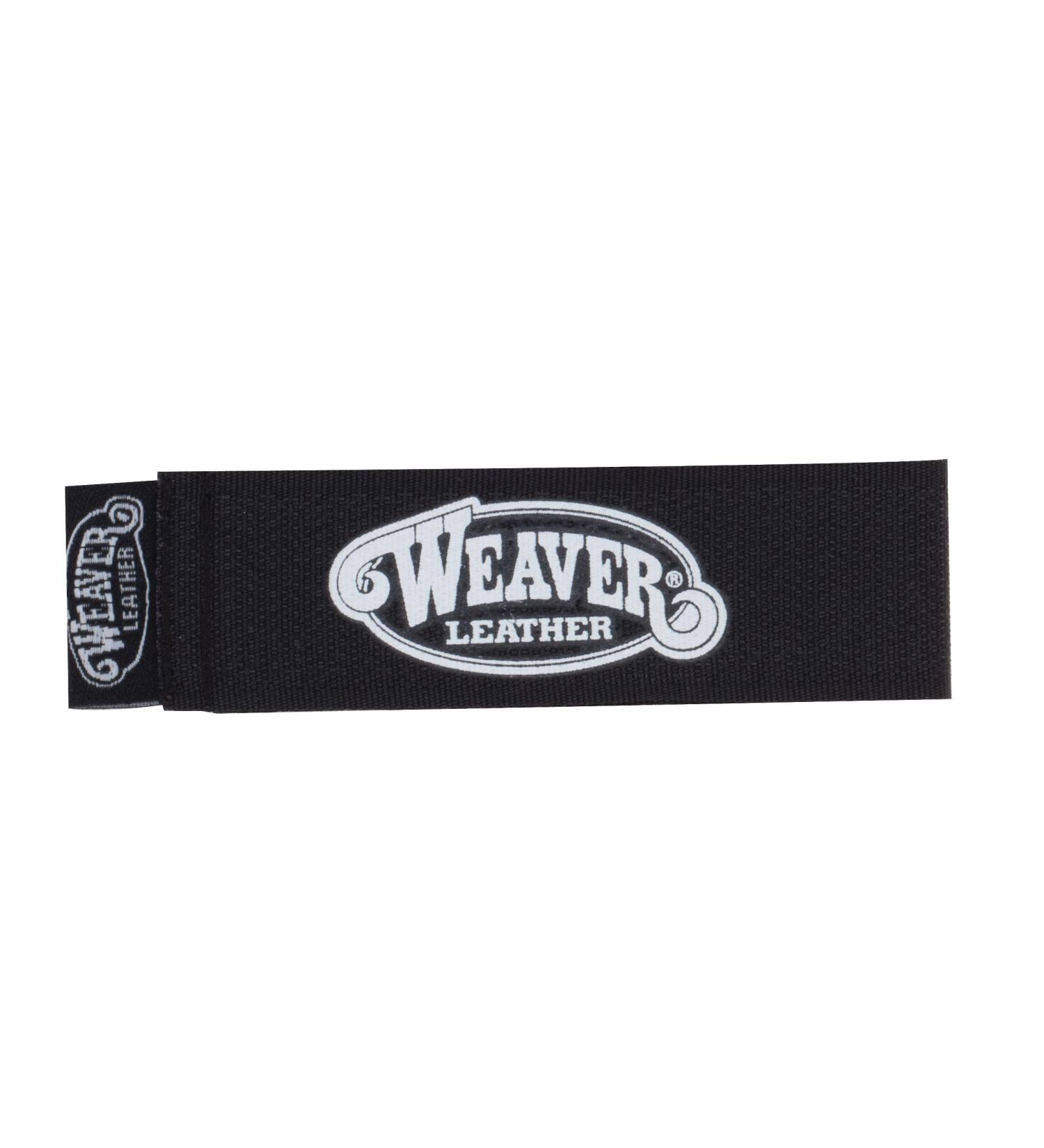 Weaver Leather Xtended Life Closure System Replacement Piece, Black, 1"