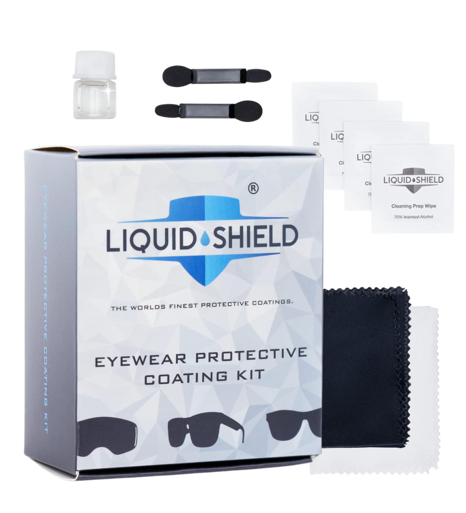 Protective Eyewear Coating Kit | Lens Cleaner with Microfiber Cloth | Prevents Scratches on Glasses & Sunglasses - Buy Online on GoSupps.com