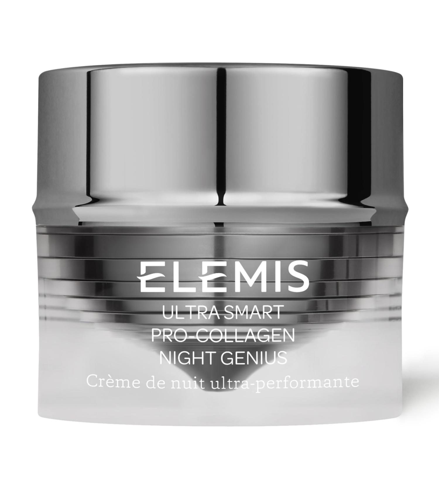 ELEMIS ULTRA SMART Pro-Collagen Night Genius | Powerful Anti-Wrinkle Rich Recovery Cream Replenishes Rejuvenates and Firms Skin Overnight 1.69 Fl Oz (Pack of 1) - Buy Online on GoSupps.com
