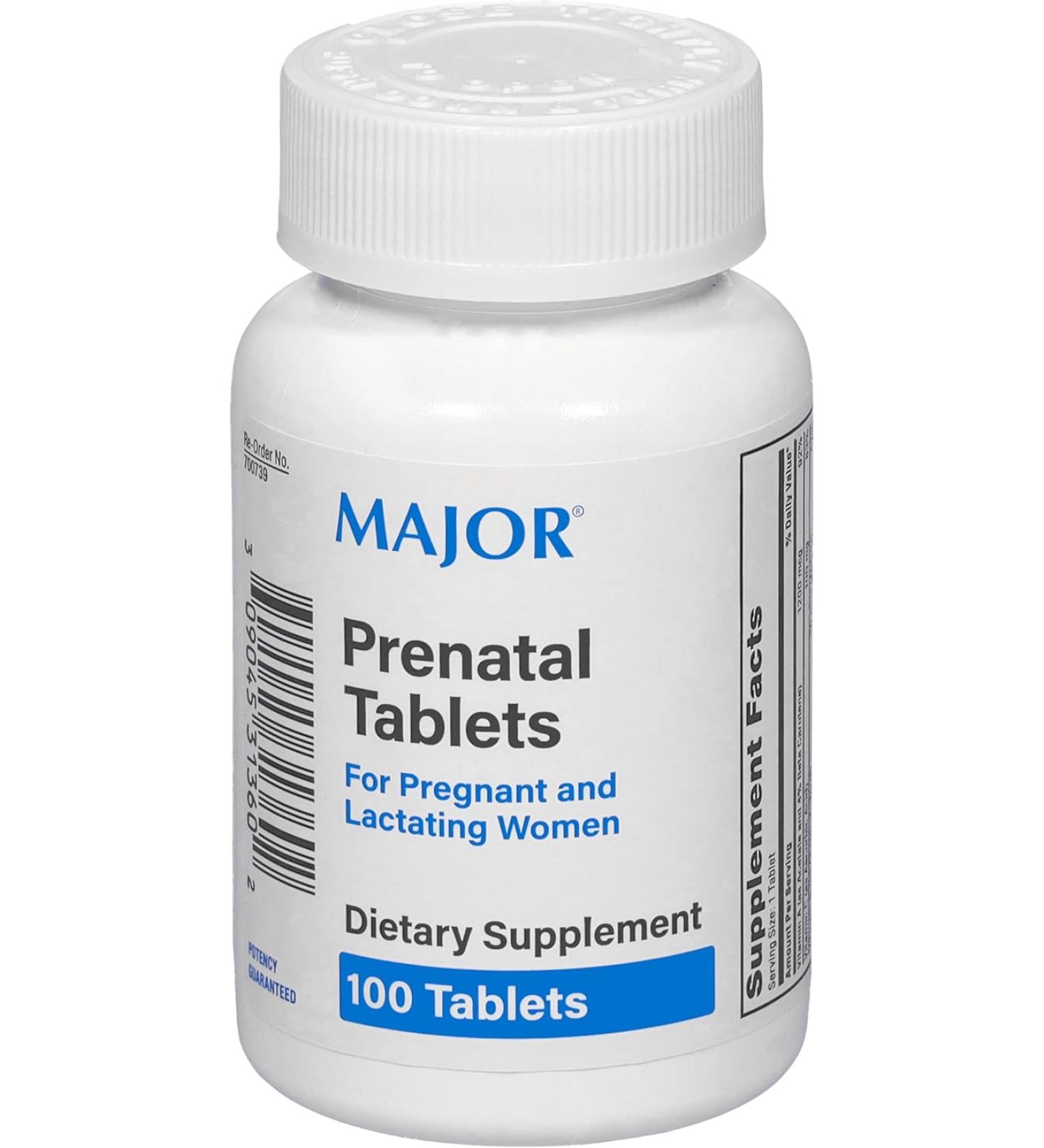 Title: Prenatal Vitamins - 100 Tabs for Expecting Moms - Buy Online on GoSupps.com