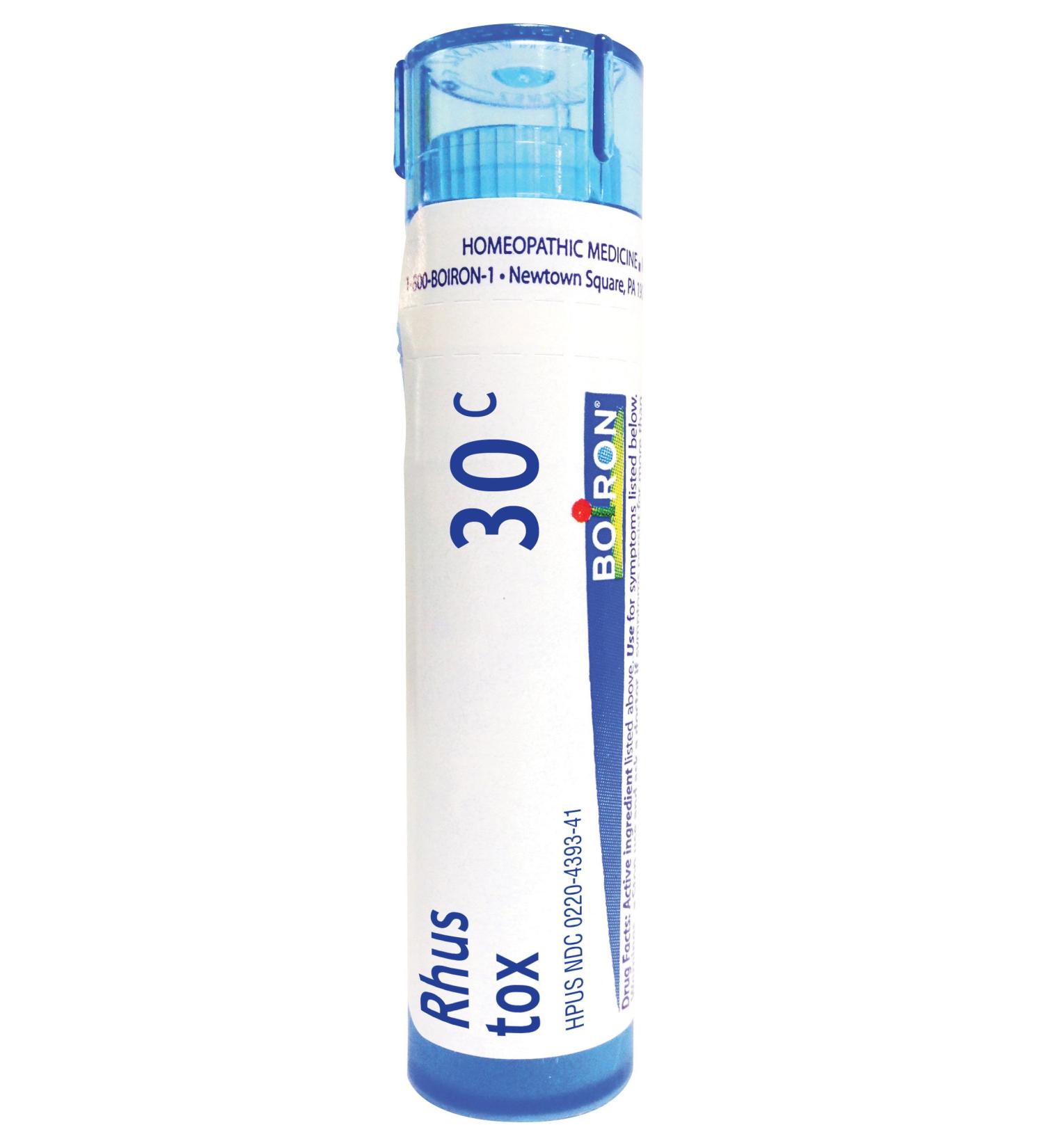 Buy Boiron Rhus Toxicodendron 30C - 5 Pack of 80-Pellet Tubes | Homeopathic Medicine for Joint Pain - International Shipping Available - Buy Online on GoSupps.com