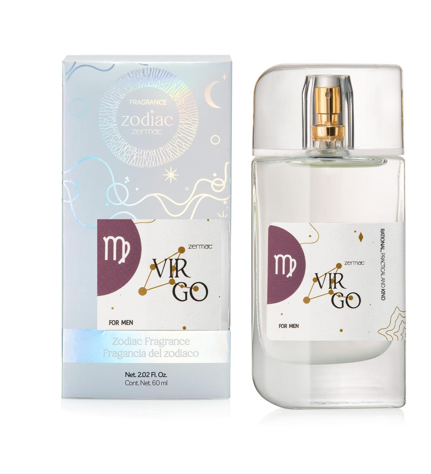 Zermat Virgo - Premium Cologne for Men Herbal Fresh Scent Long-Lasting Fragrance Sophisticated Aroma Suitable for All Occasions 2 Fl. Oz - Buy Online on GoSupps.com