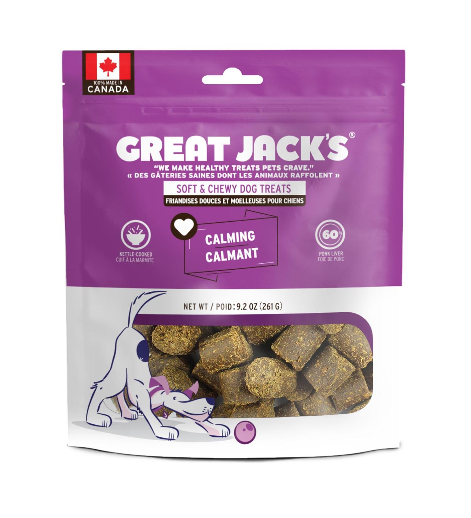 Great Jack s Dog Functional Treats 261g (Calming) - Buy Online on GoSupps.com