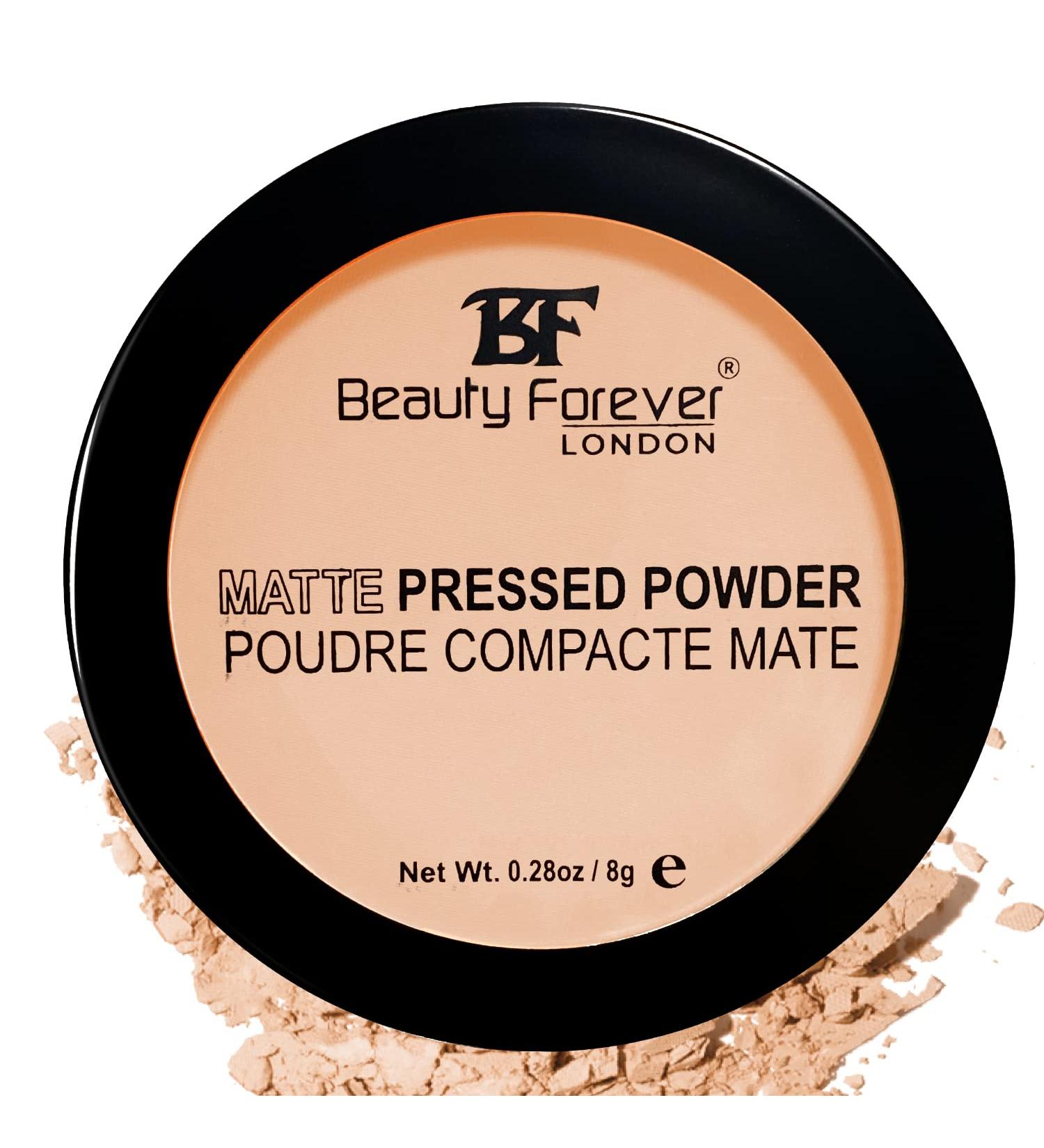Beauty Forever Matte Pressed Powder 8g (04 Sand) - Oil-Free & Lightweight - Buy Online on GoSupps.com