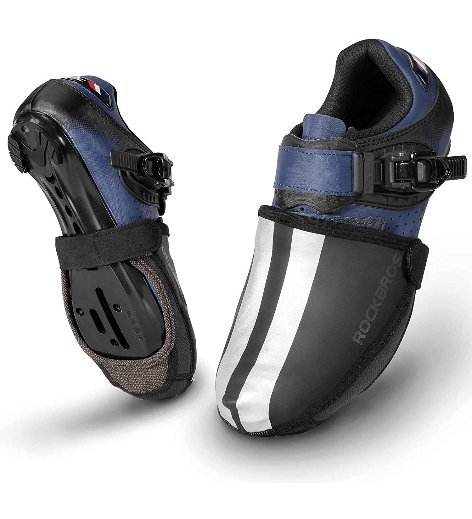 ROCKBROS Waterproof Bicycle Overshoes for Men & Women - Windproof & Reflective (Size L 44-46) - Best International Shipping - Buy Online on GoSupps.com