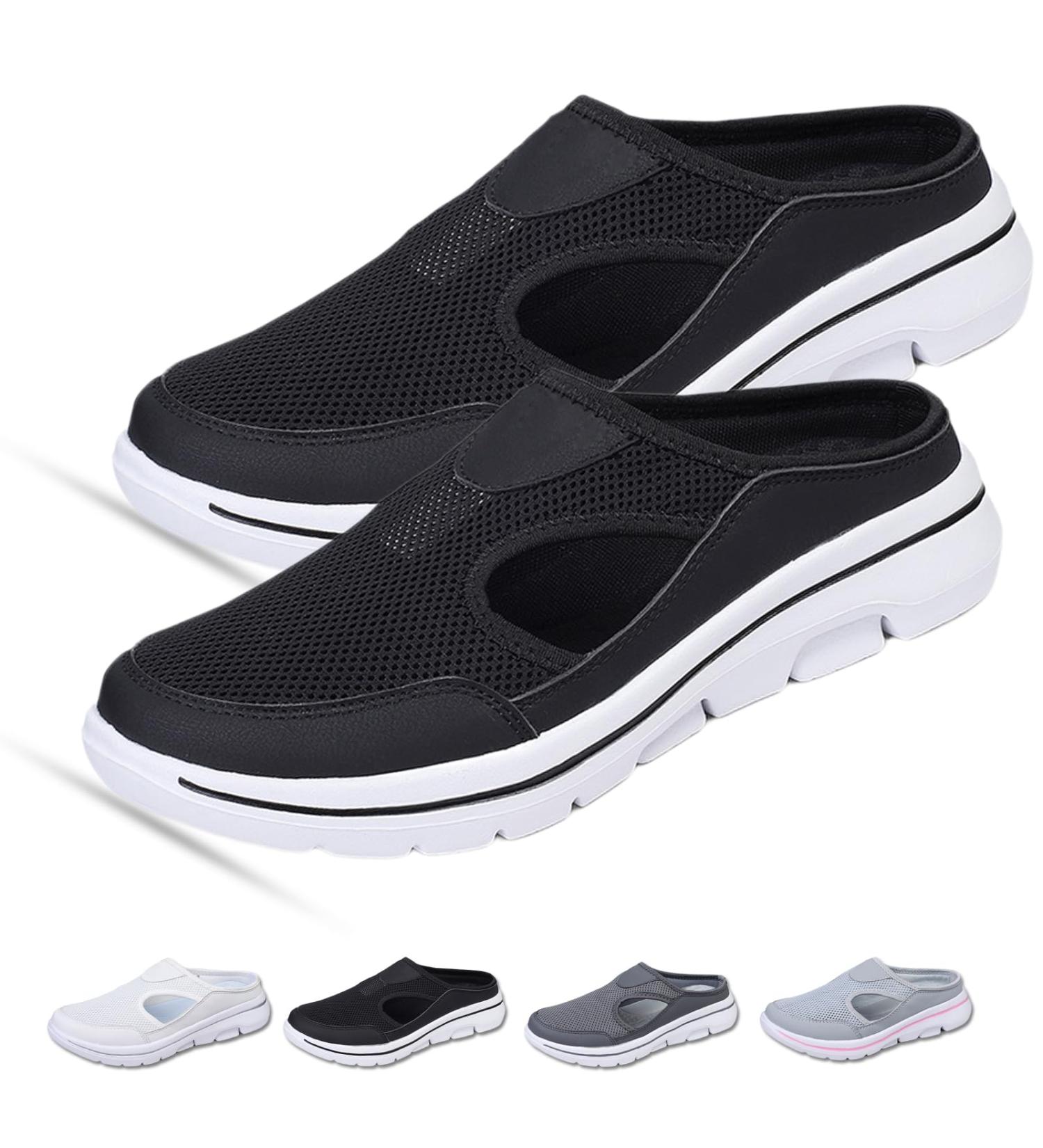 Donubiiu Footstep Pro - Ergonomic Orthopedic Comfort Shoes for Women | Size 46 EU | Artivive Black - Buy Online on GoSupps.com