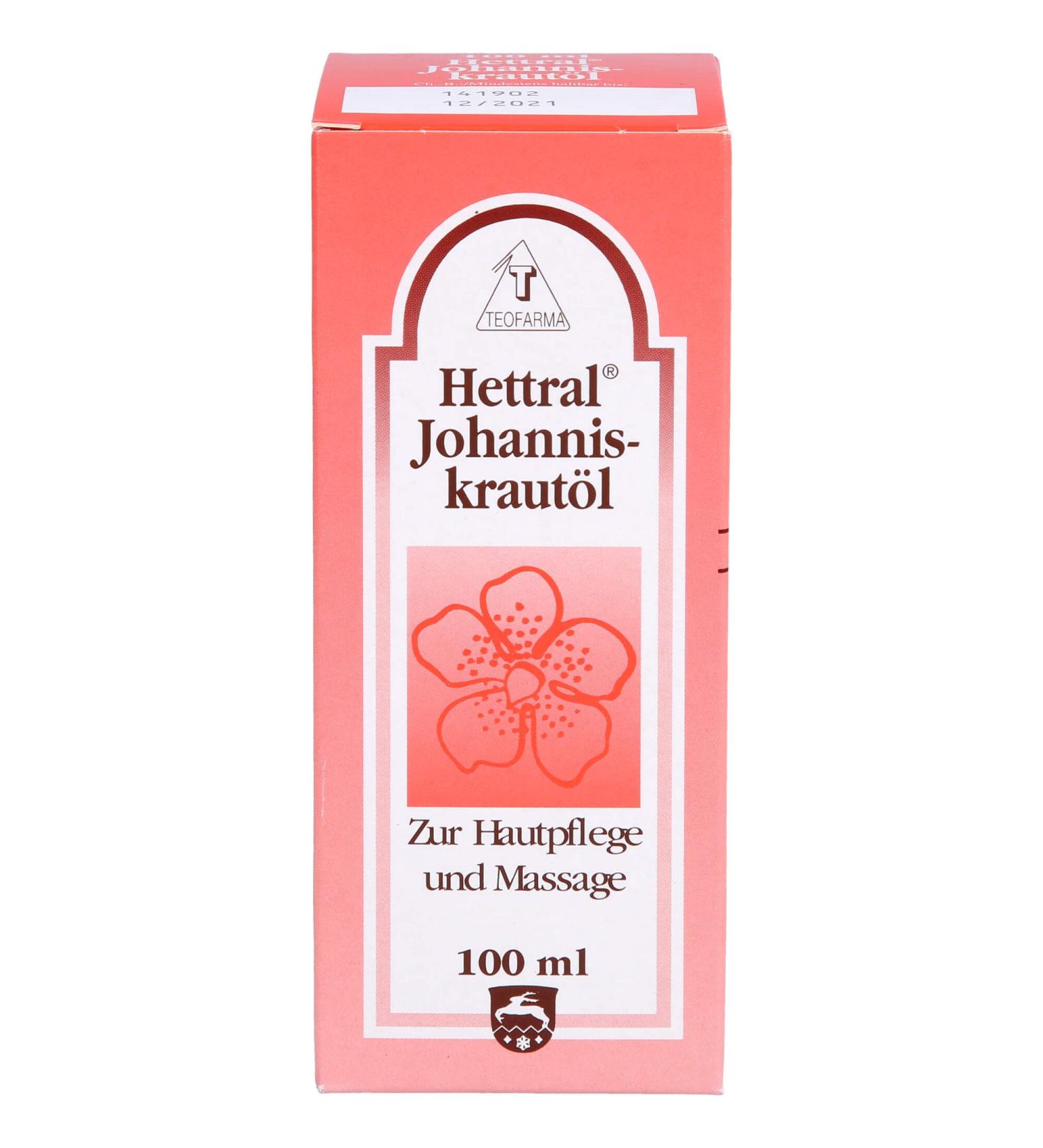 Buy Hetral St. John's Wort Oil 100ml - Natural Wellness for International Shipping - Buy Online on GoSupps.com