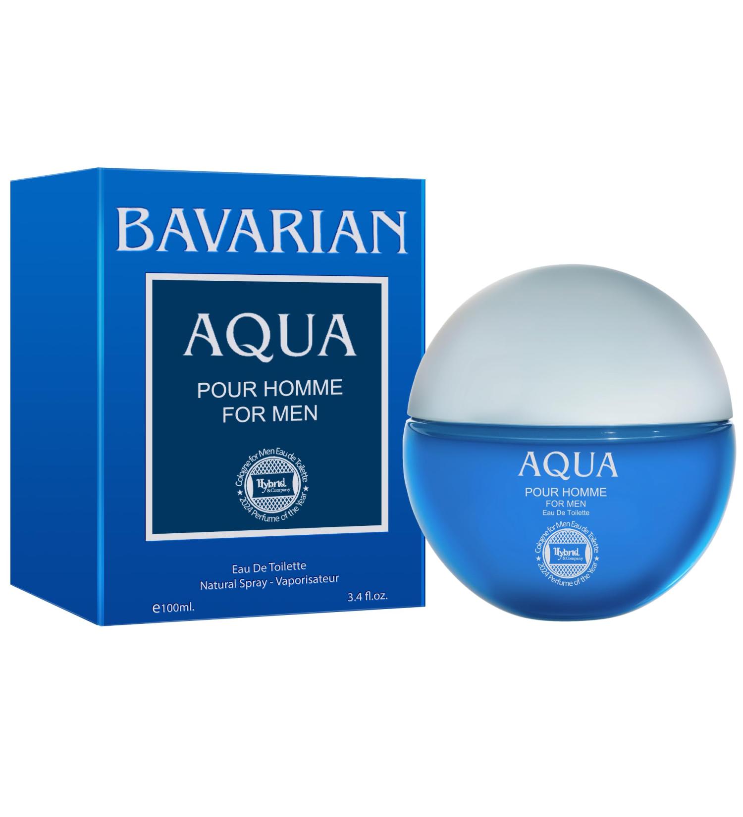 Hybrid & Company Bavarian Aqua Pour Homme For Men Eau De Parfum Vaporisateur Natural Spray 3.4 Fl Oz BAVARIAN AQUA 3.4 Fl Oz (Pack of 1) - Buy Online on GoSupps.com