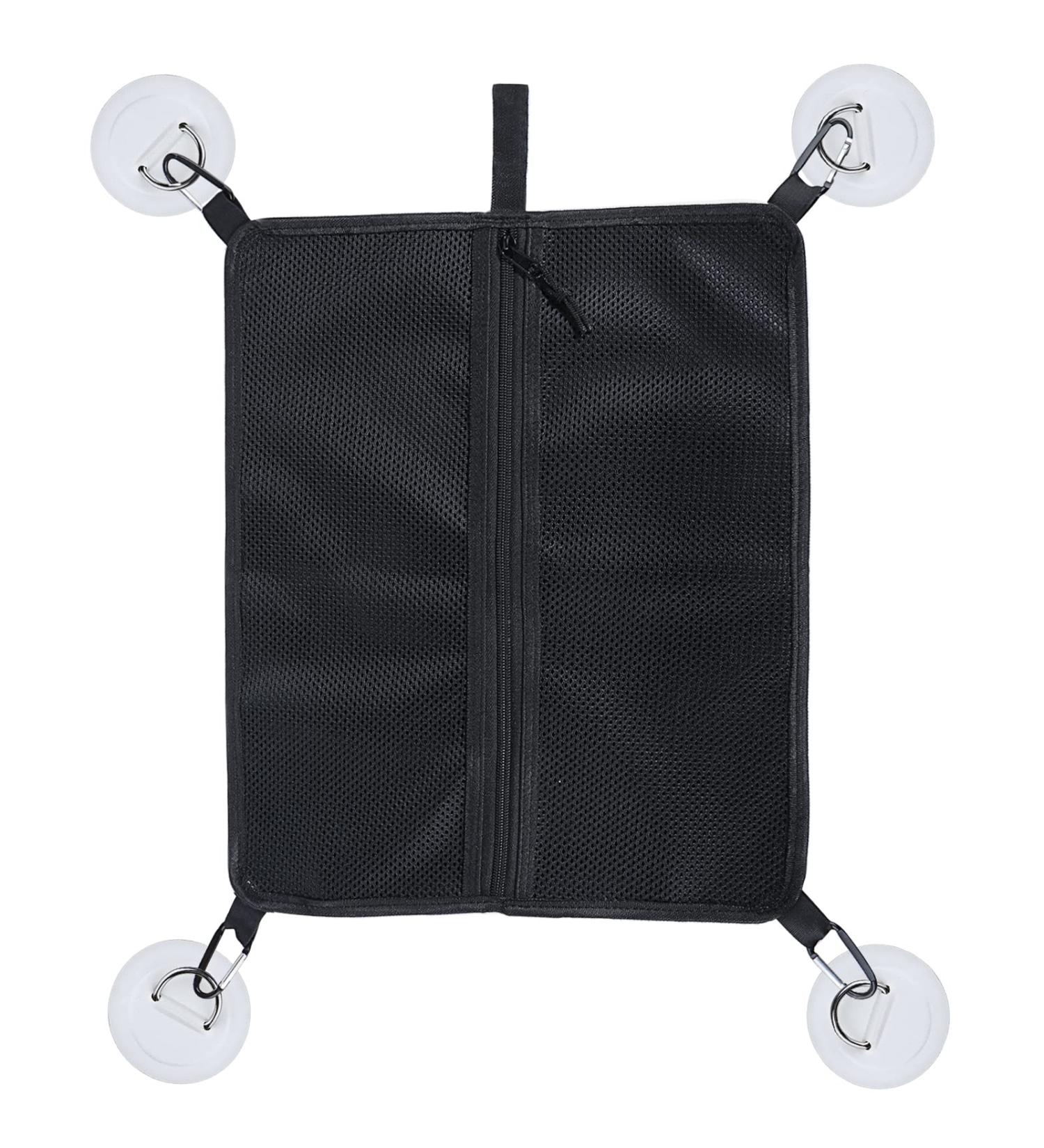 Paddleboard Deck Bag with Waterproof Insert and Zipper Closure - Mesh SUP Storage Pouch with D-Rings for SUP, Surfboard, Kayak, Canoe, Rafting - Buy Online on GoSupps.com