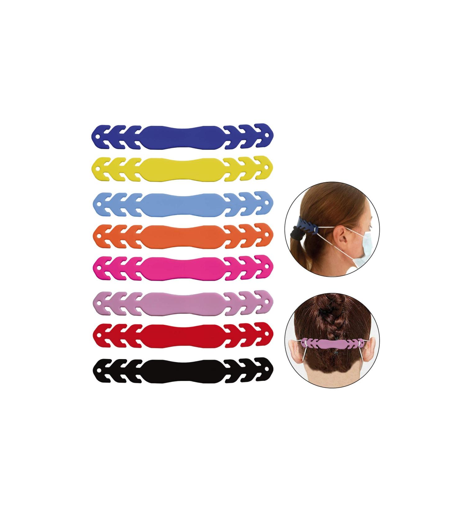 Buy 5x Silicone Mask Extension Ear Hooks - Comfortable Ear Protectors for All Mask Types | Shop Now - Buy Online on GoSupps.com