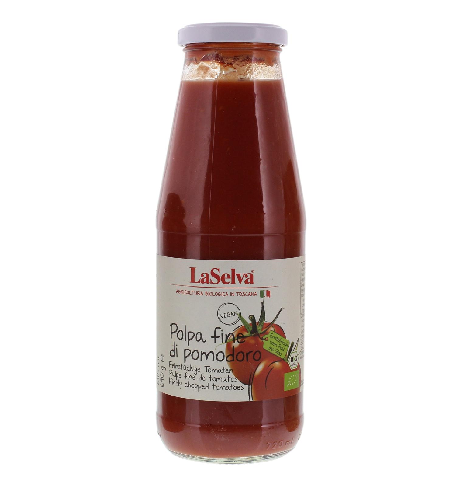LaSelva LaSelva Finely Chopped Tomatoes Tomates mortes 690 g