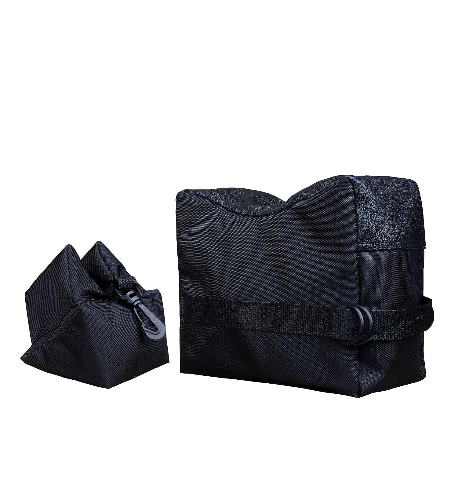 KOSIBATE Shooting Rest Bag w/ Rear Squeeze Bag - Gun & Rifle Sandbag for Precision Shooting | Black - Buy Online on GoSupps.com