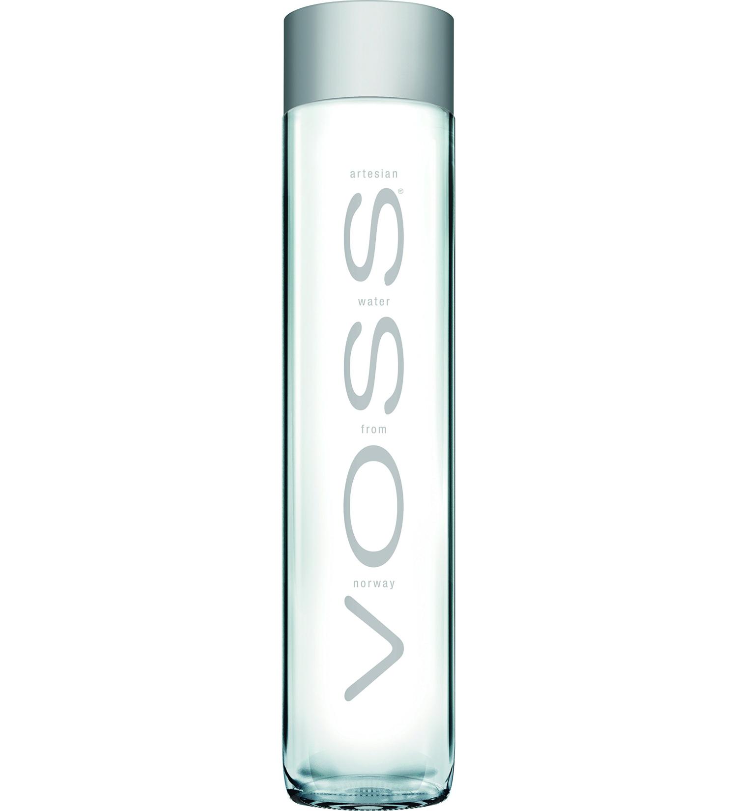 Voss Artesian STILL Glacier Water in Glass Bottle 6 x 0.8 Liter 800 ml (Pack of 6)