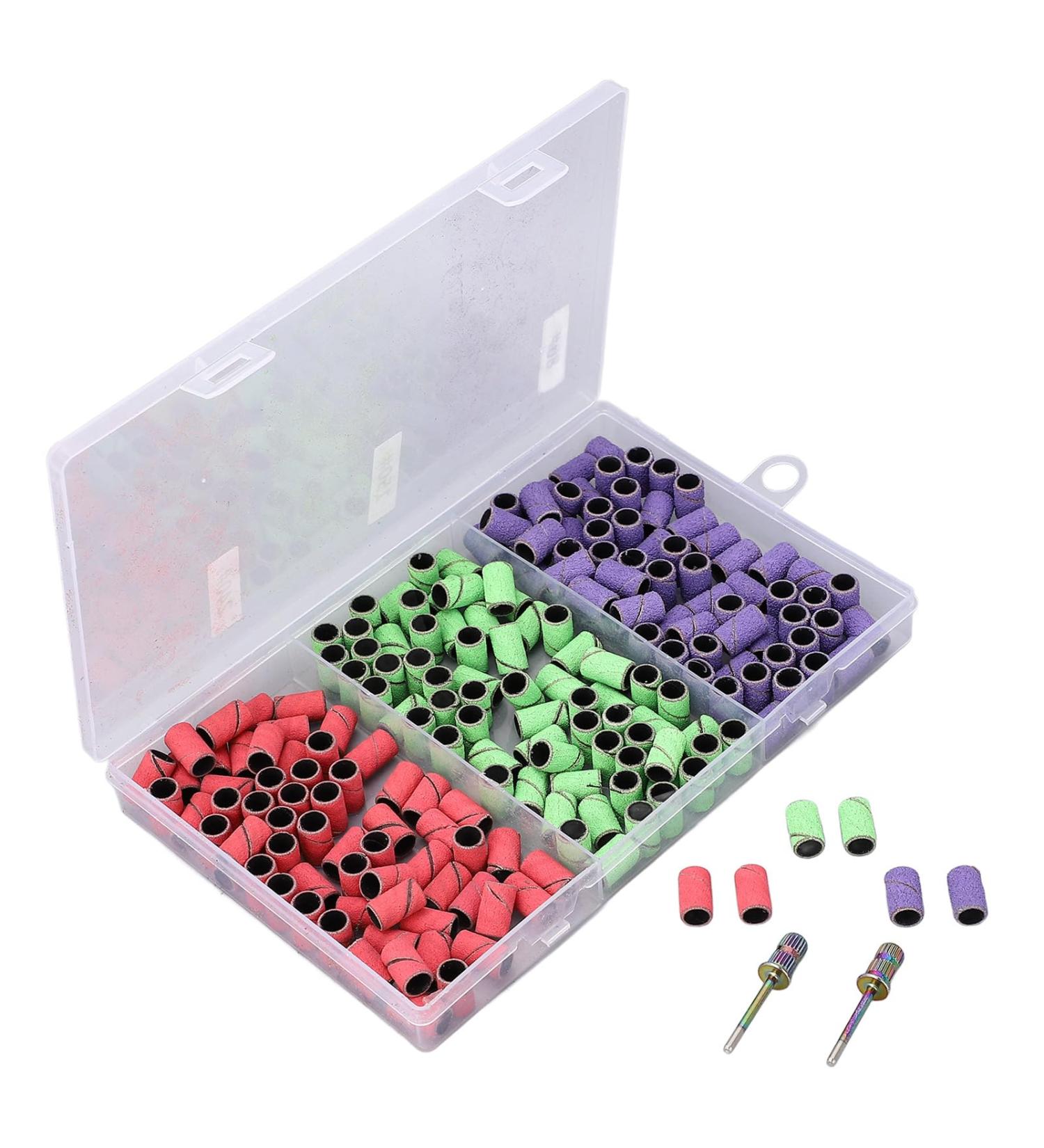 Nail Polishing Bands Nail Drill Sanding Bands Professional Callus Removal 210 Pieces for Manicure - Buy Online on GoSupps.com