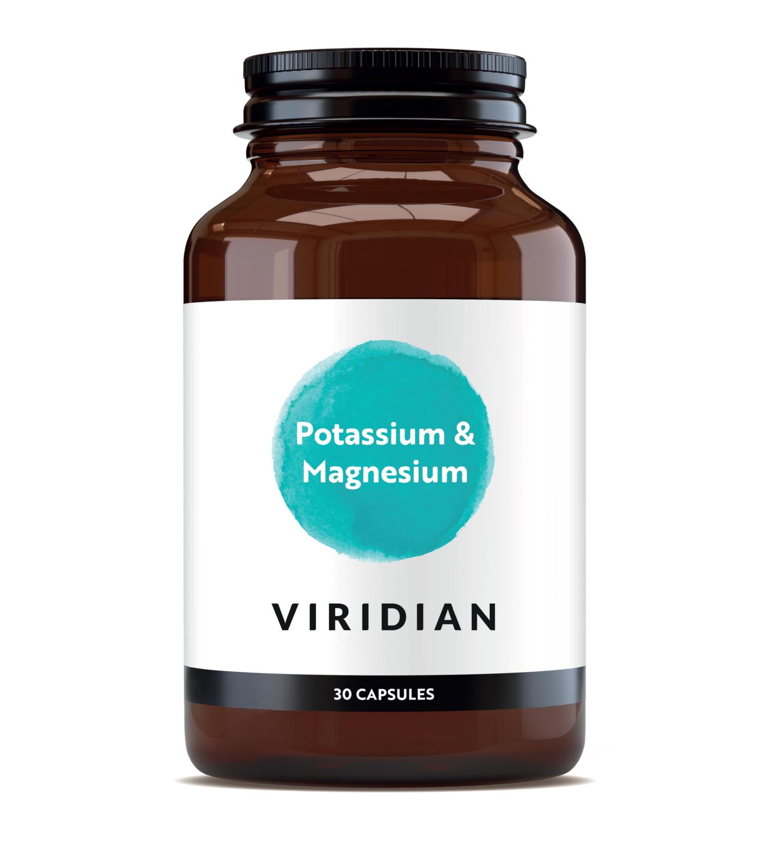 Viridian Potassium with Magnesium Citrate - 30 Vegicaps - Buy Online on GoSupps.com