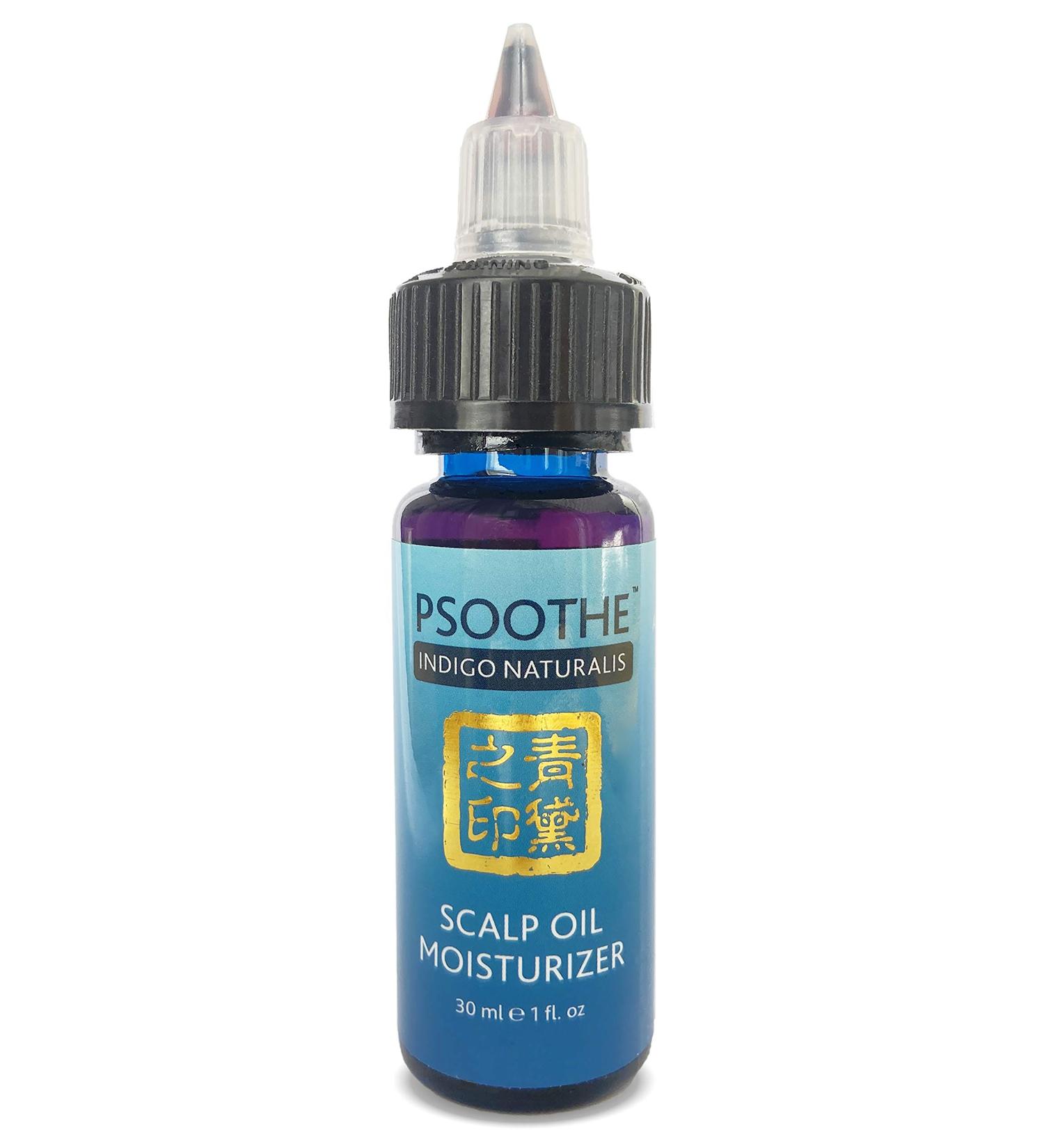 Premium Scalp Oil with Indigo Naturalis Almond Jojoba & Castor Oil - Nourish & Hydrate Your Scalp | International Shipping - Buy Online on GoSupps.com