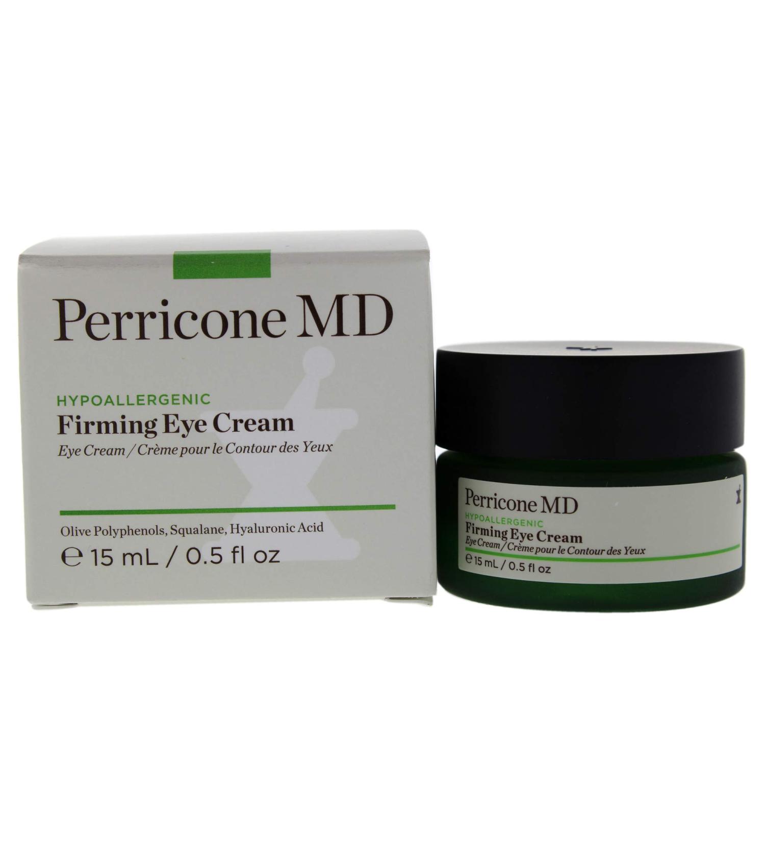 Perricone MD Hypoallergenic Firming Eye Cream 0.5 oz - Reduce Wrinkles & Puffiness - Buy Online on GoSupps.com
