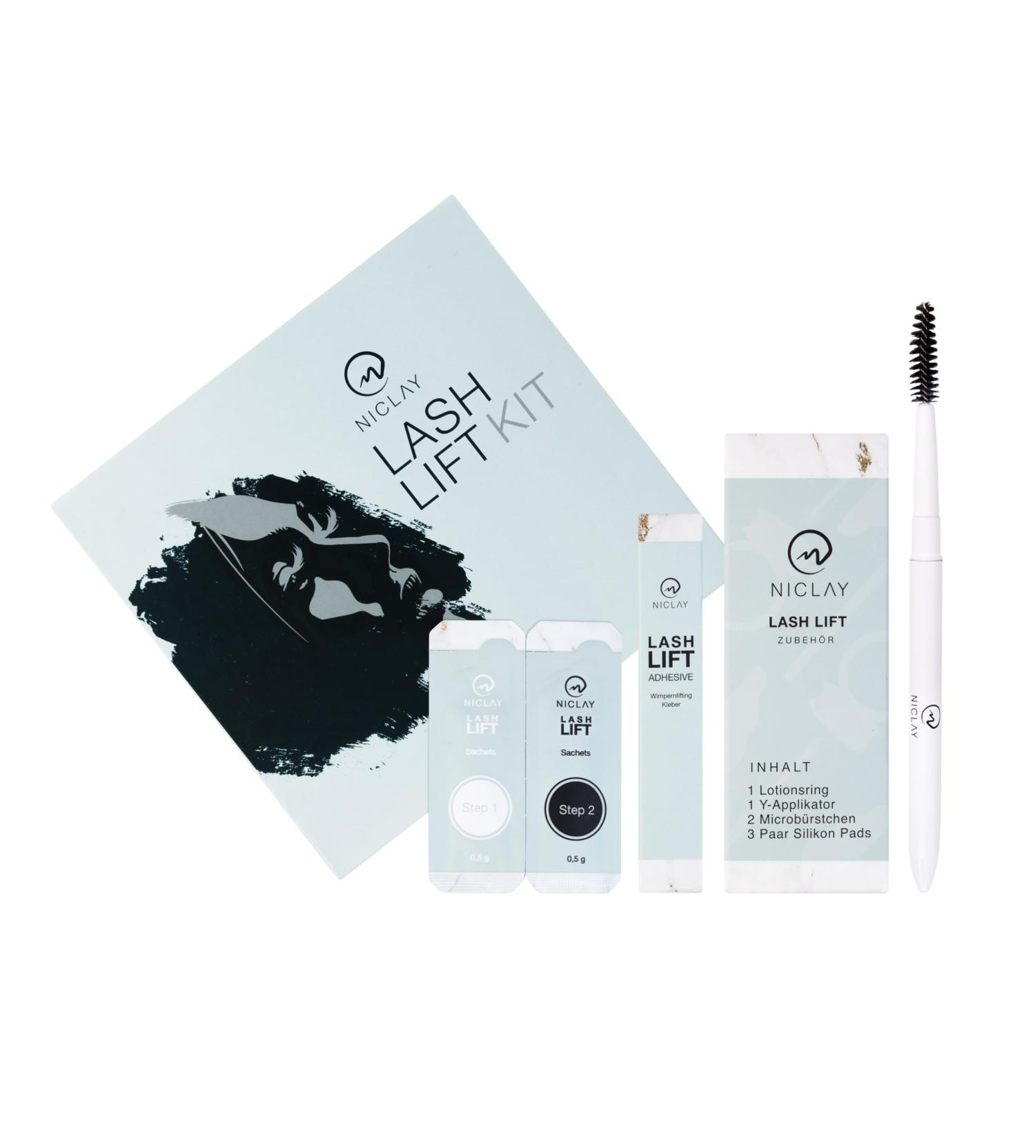 Niclay Lash Lift Home Kit - Eyelash Lifting Set for Home Use | Up to 2 Applications | Lamination & Lifting Made Easy - Buy Online on GoSupps.com