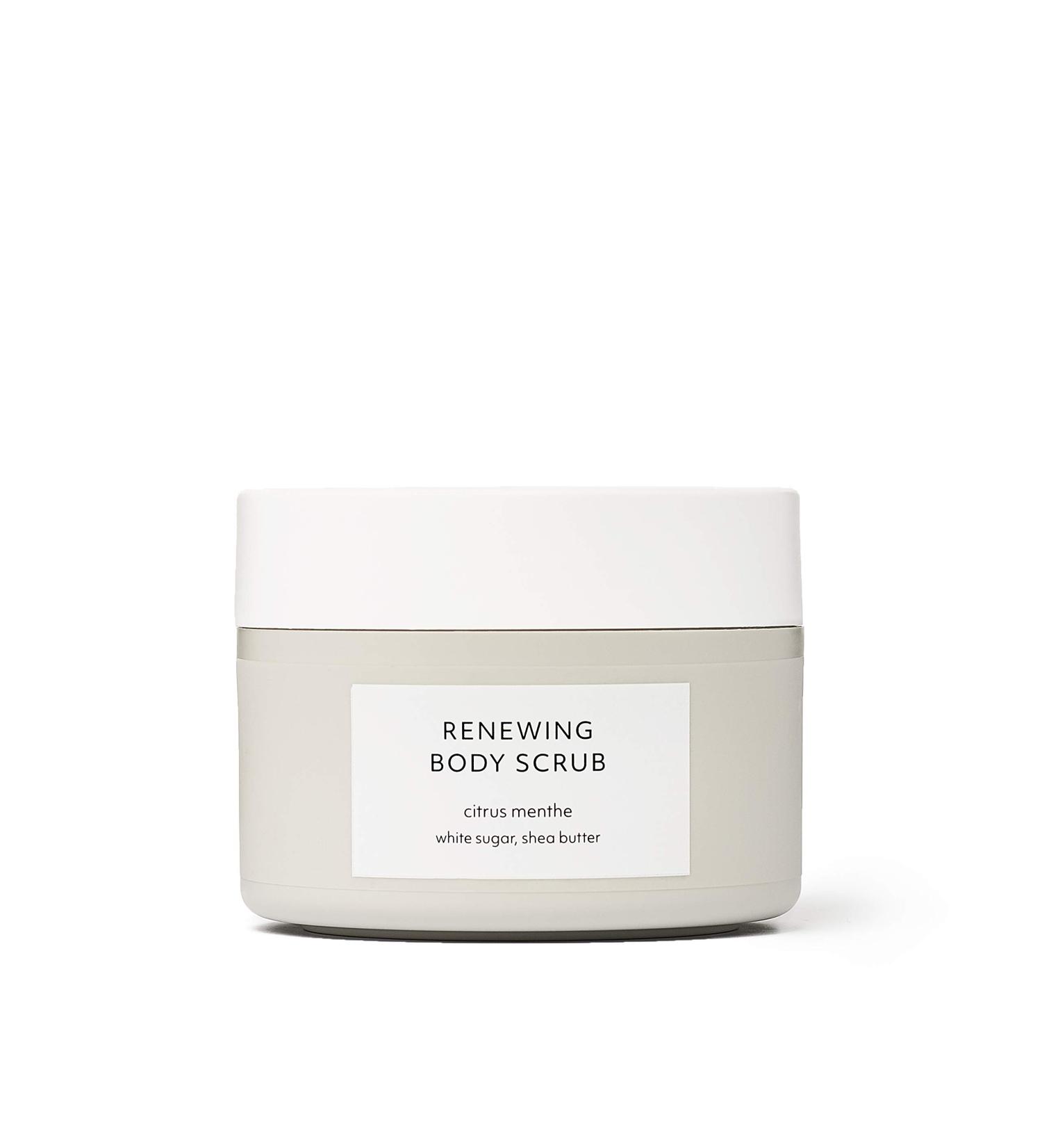 Estelle & Thild Organic Beauty. Citrus Menthe Renewing Body Scrub. Certified Organic Vegan Formula Cruelty Free - Sweden - 200 g