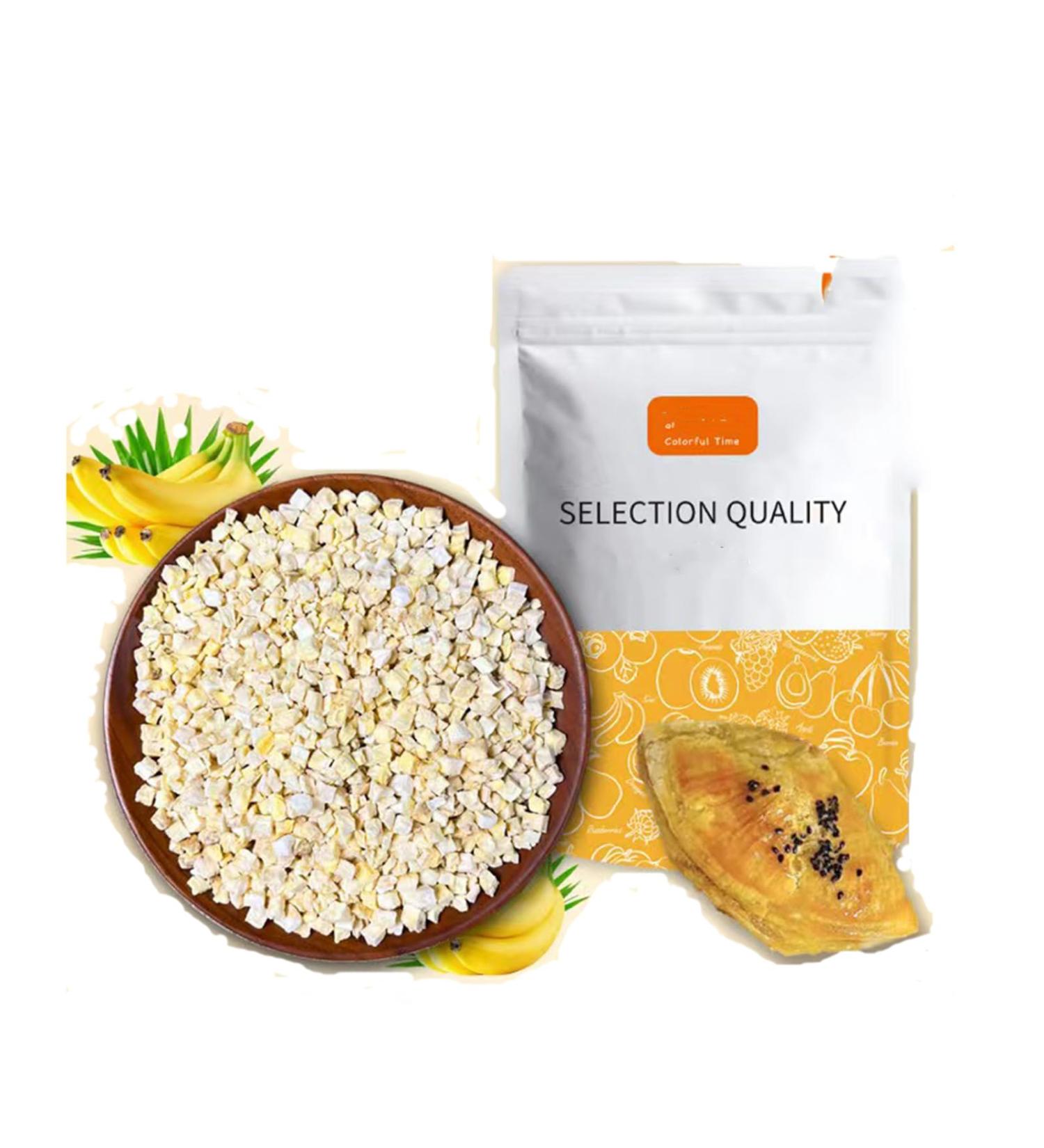 Dried Diced Bananas 3.5oz. Dry Bananas Sugar Free Bananas Banana Snacks Cake Milk Tea Dessert Baking - Buy Online on GoSupps.com