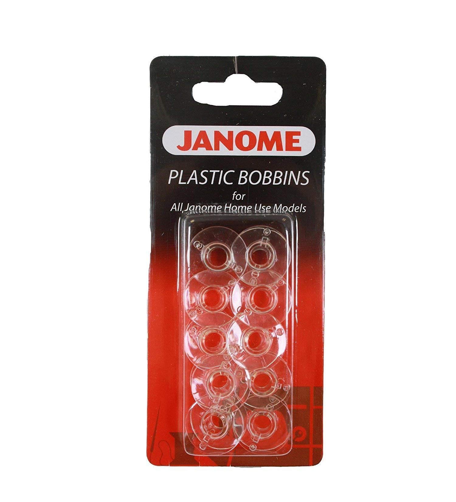 Janome Plastic Bobbins - Compatible with All Home Sewing Machines - Buy Online on GoSupps.com