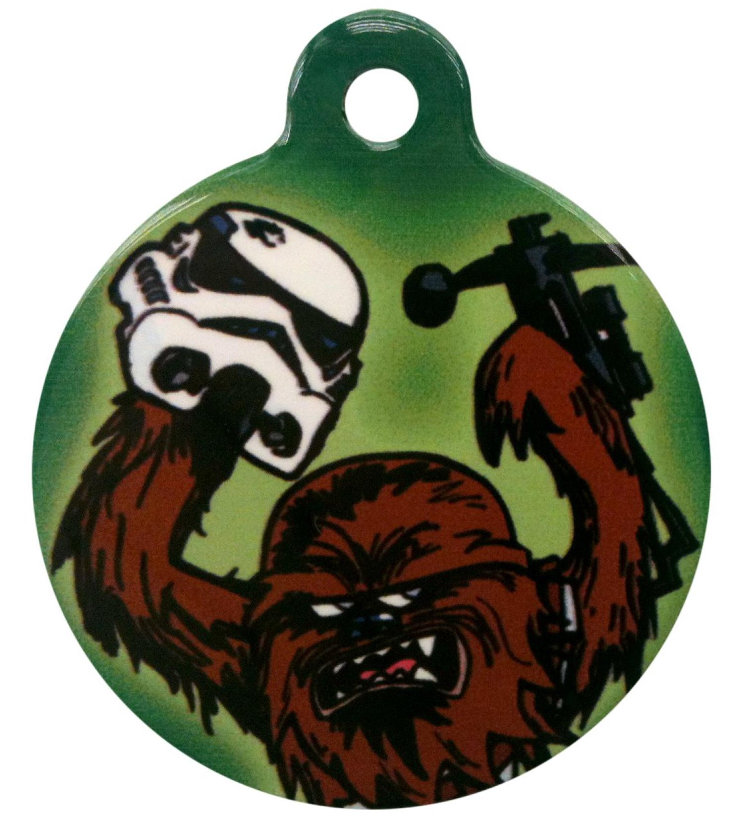 Platinum Pets Star Wars 1.5-Inch Smartphone Pet ID Tag with Chewbacca Design - Buy Online on GoSupps.com