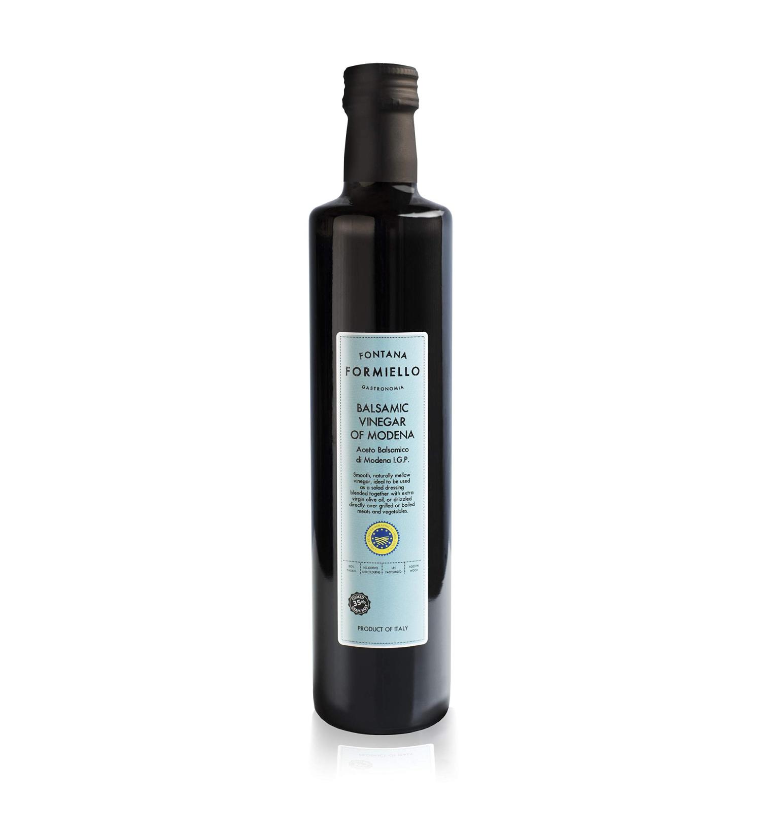 Fontana FORMIELLO Organic Balsamic Vinegar of Modena PGI Free from Caramel Colouring 250ml 500.00 ml (Pack of 1) - Buy Online on GoSupps.com