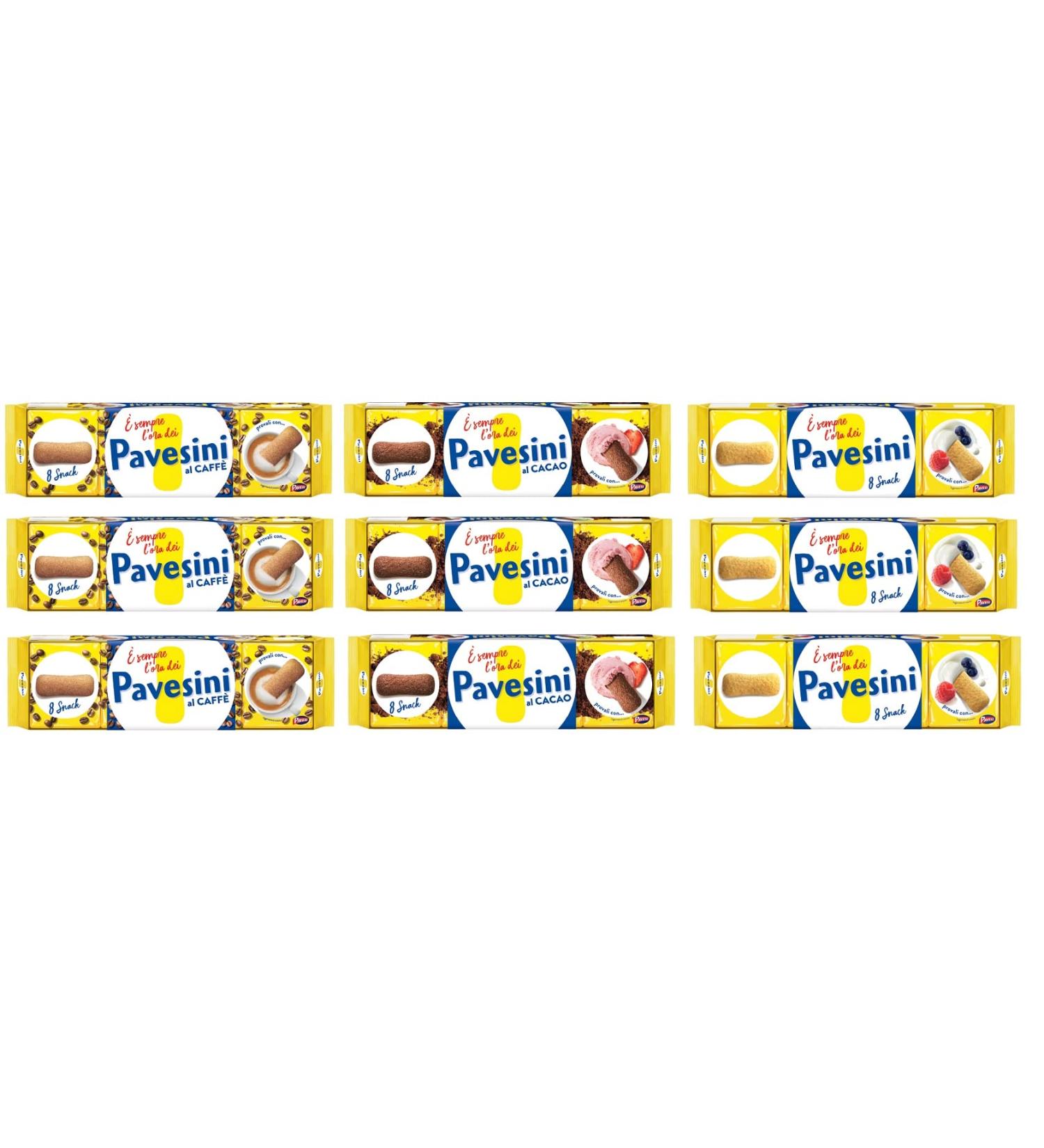  Barilla / Mulino Bianco Pavesi Pavesi Set of 9 packs of biscuits for biscuits and biscuits 200 g - Buy Online on GoSupps.com