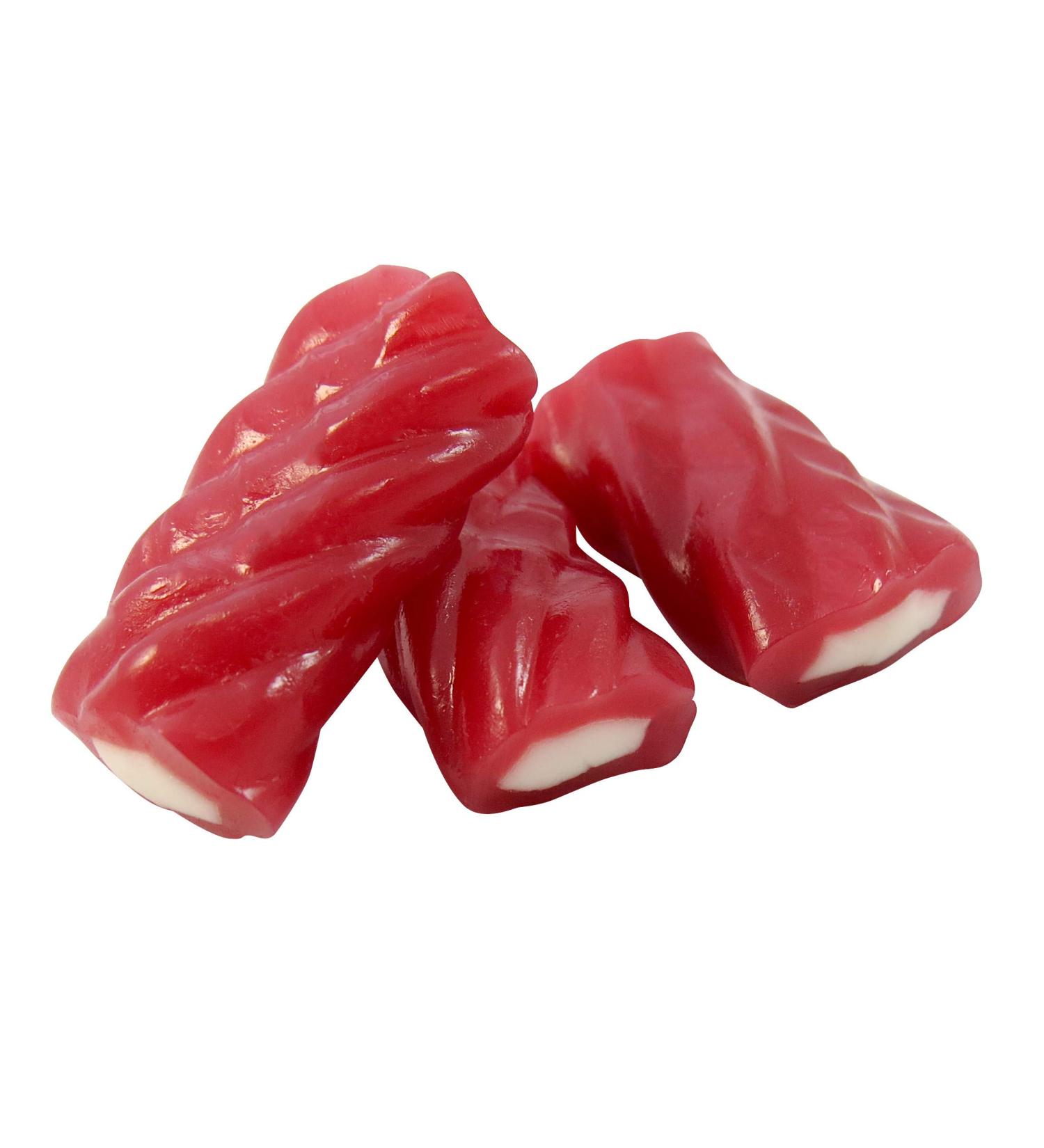 Strawberry Cable Bites - 1000g Candy Sticks Sweets